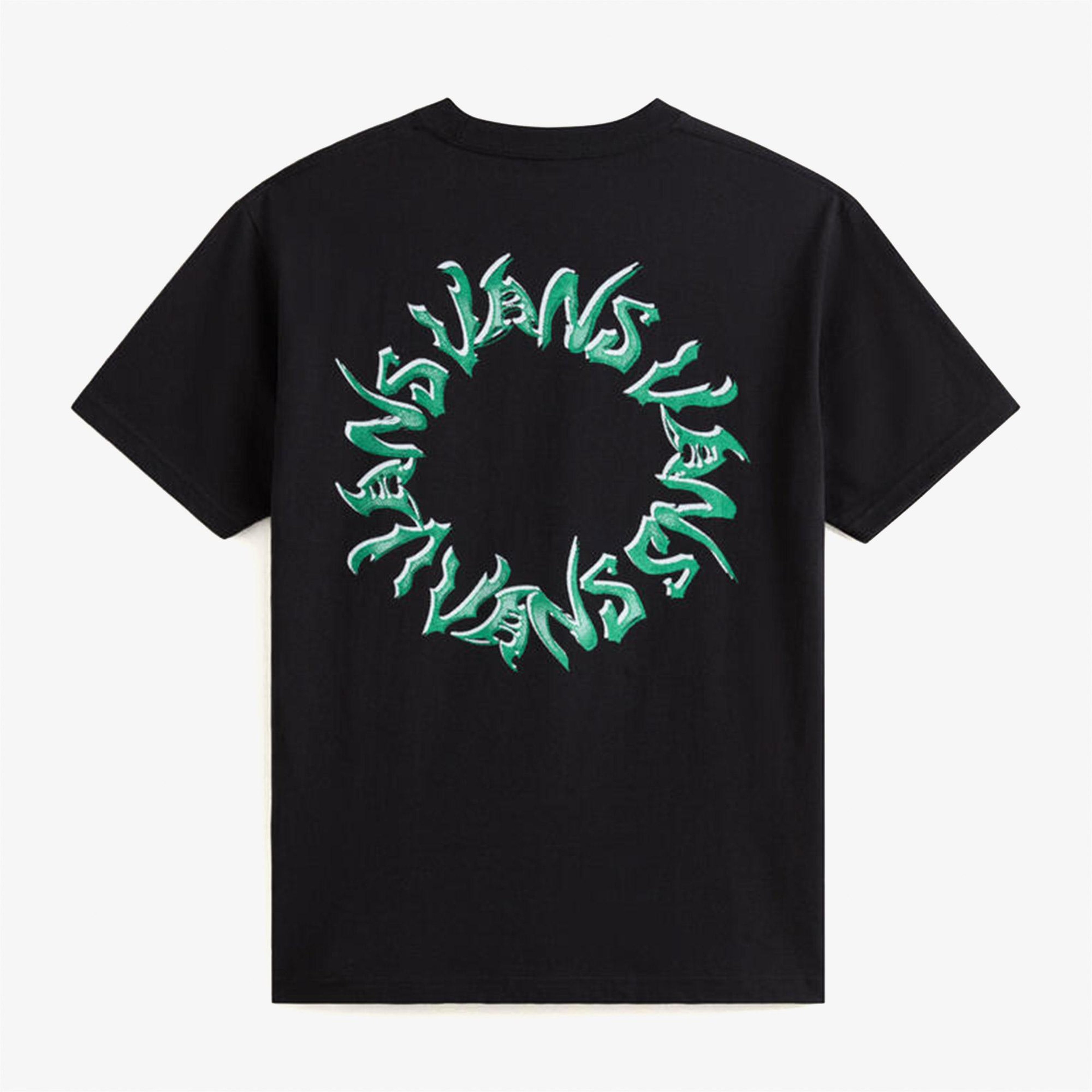 Vans Wild Circle Erkek Siyah T-Shirt