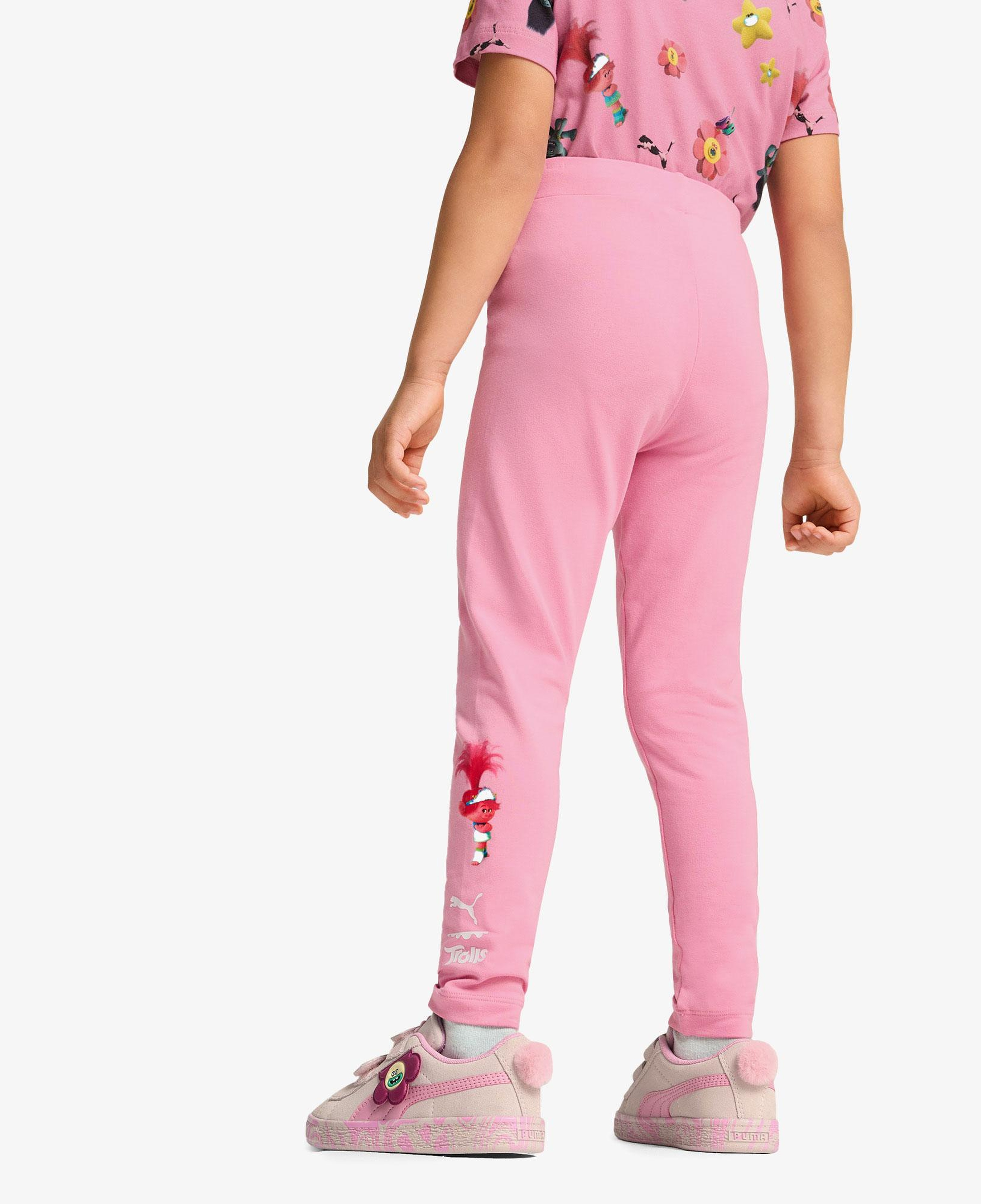 Puma X Trolls Leggings Çocuk Pembe Tayt