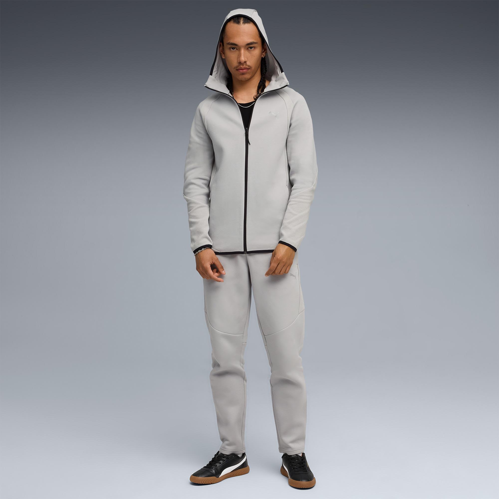 Puma Evostrıpe Fz  Dk Erkek Gri Ceket