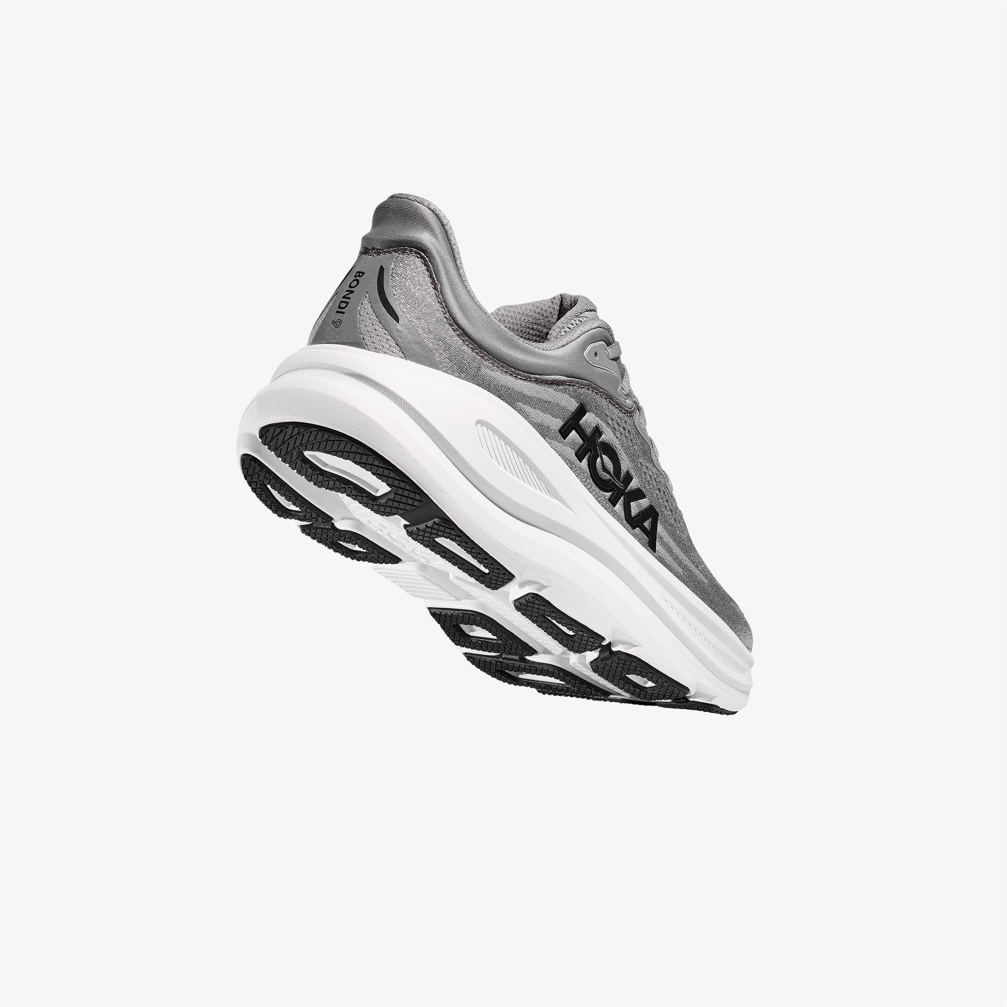 Hoka Bondi 9 Erkek Gri Spor Ayakkabı