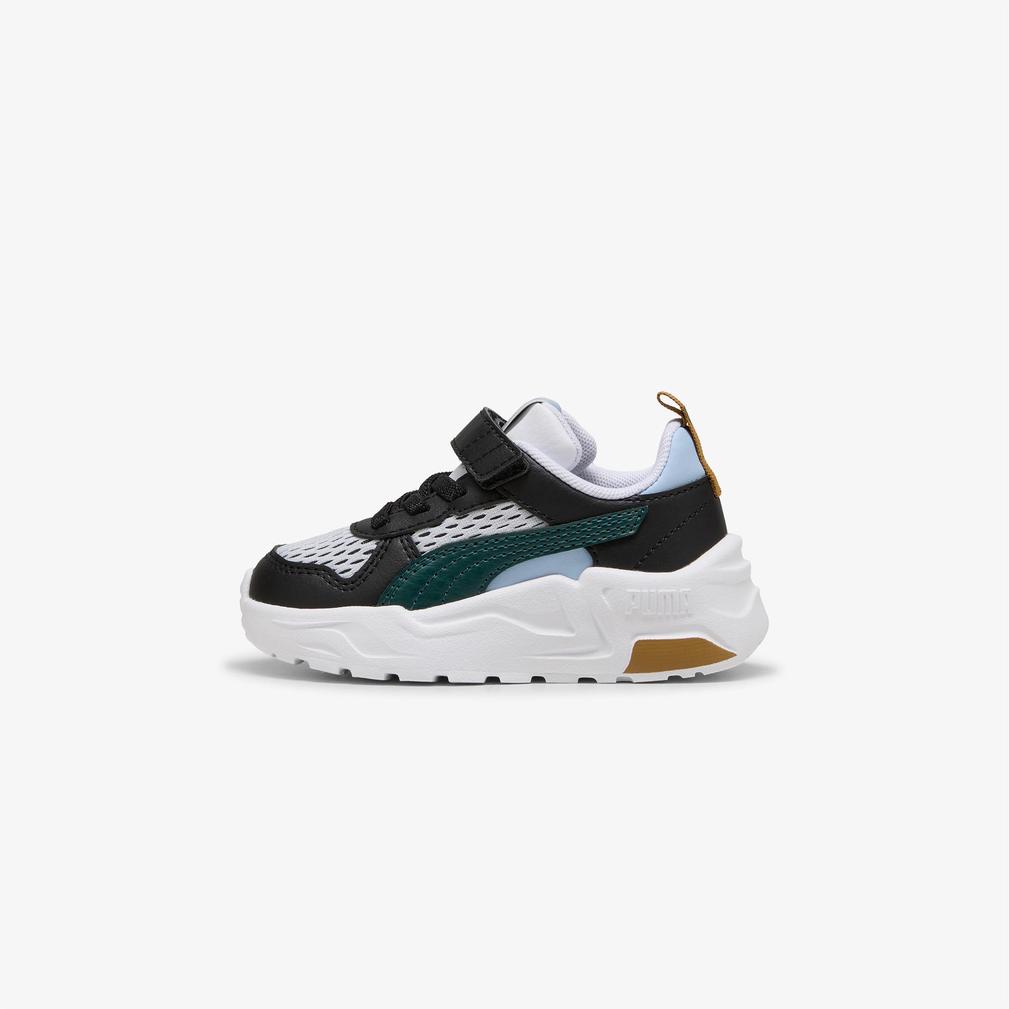 Puma Trinity 2 LT Run Fun Bebek Beyaz Spor Ayakkabı