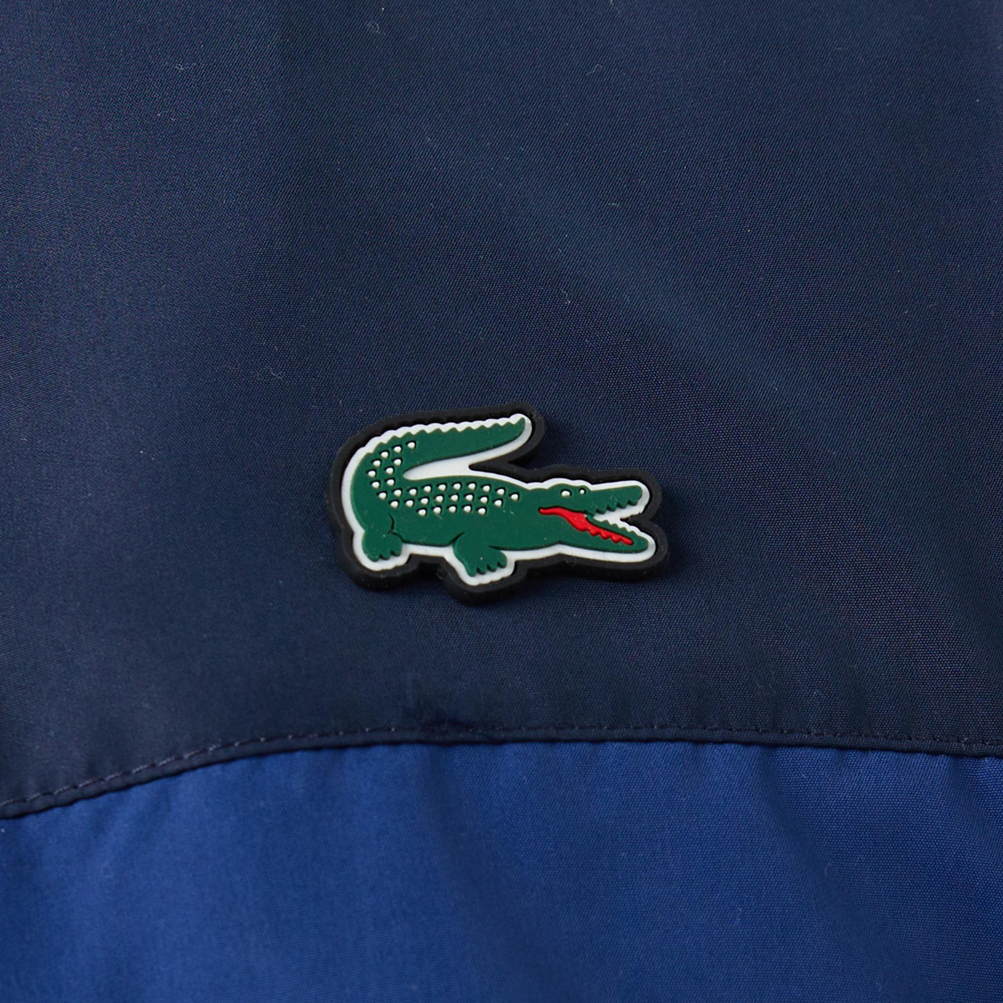 Lacoste Erkek Regular Fit Fermuarlı Renk Bloklu Lacivert Eşofman Takımı