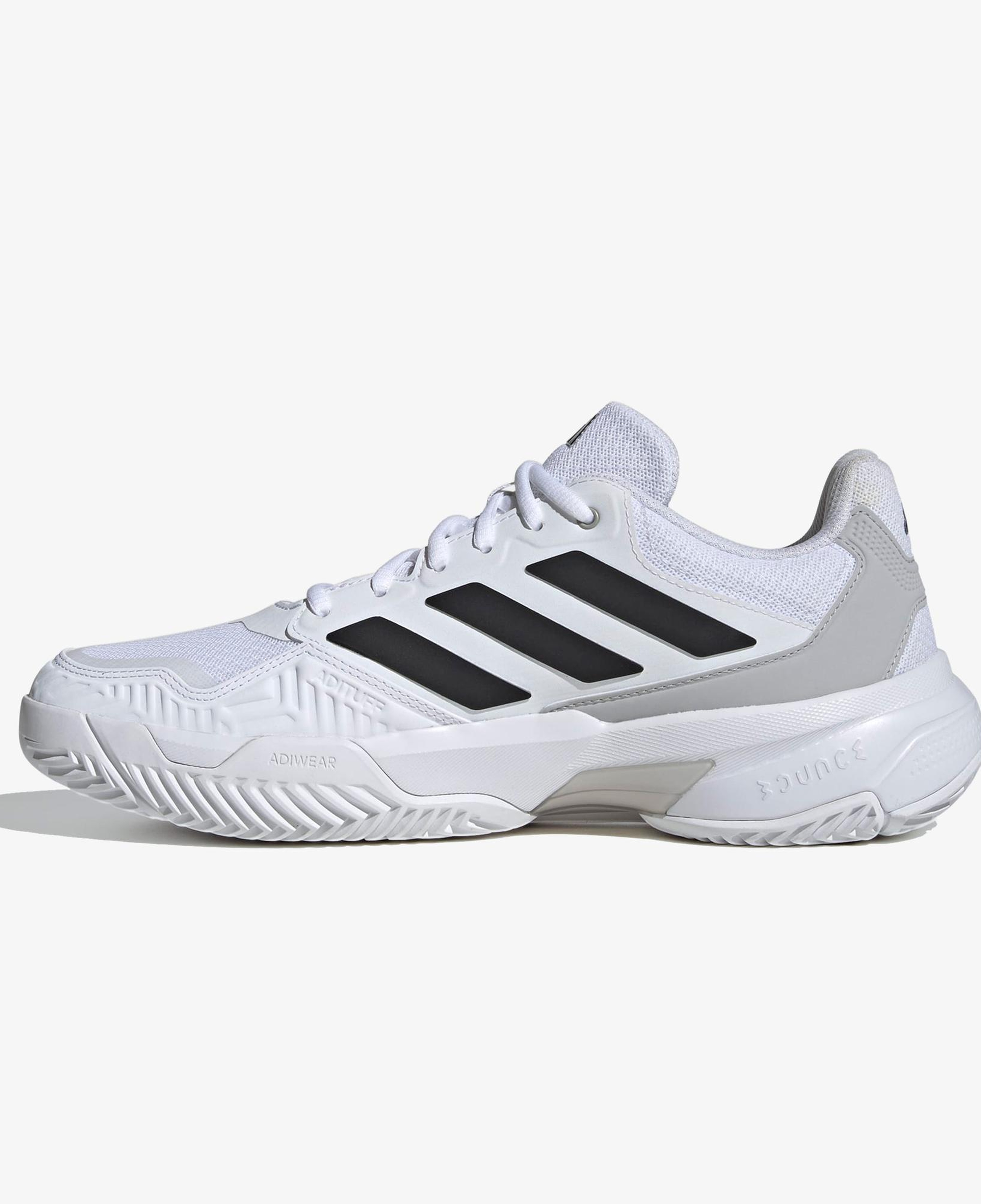 adidas Courtjam Control 3 Erkek Beyaz Tenis Ayakkabısı