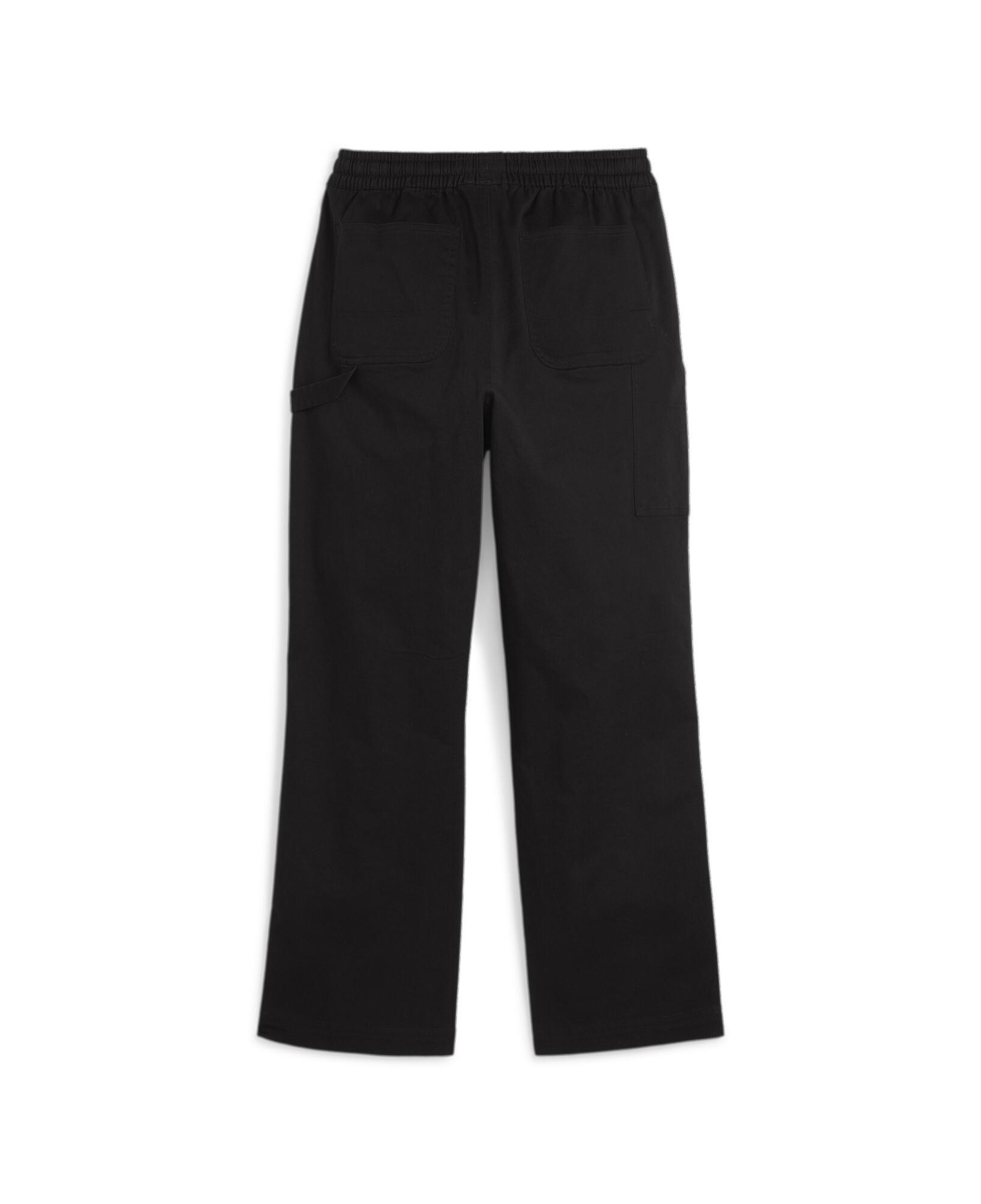Puma Downtown Straight Kadın Siyah Pantolon
