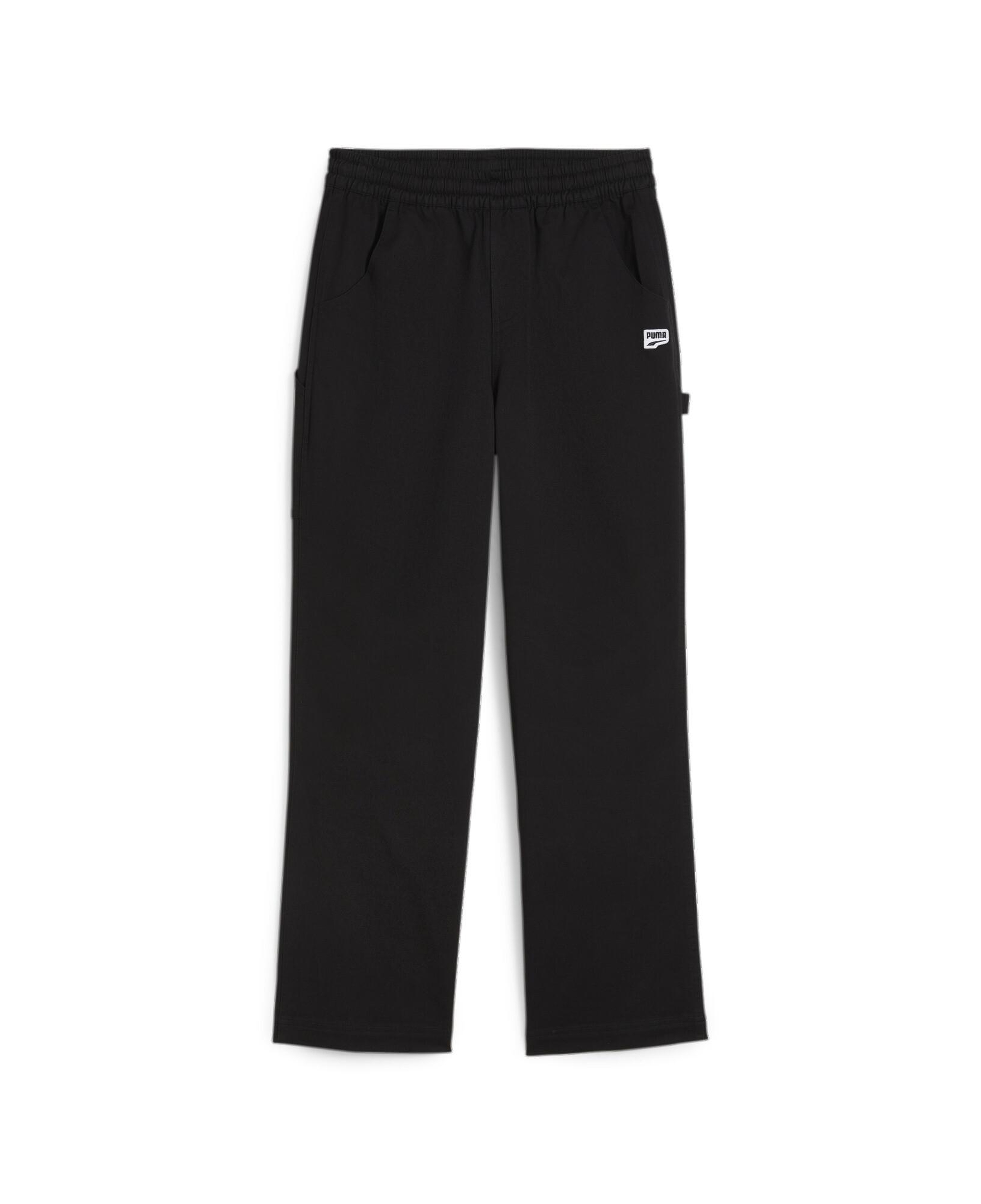 Puma Downtown Straight Kadın Siyah Pantolon