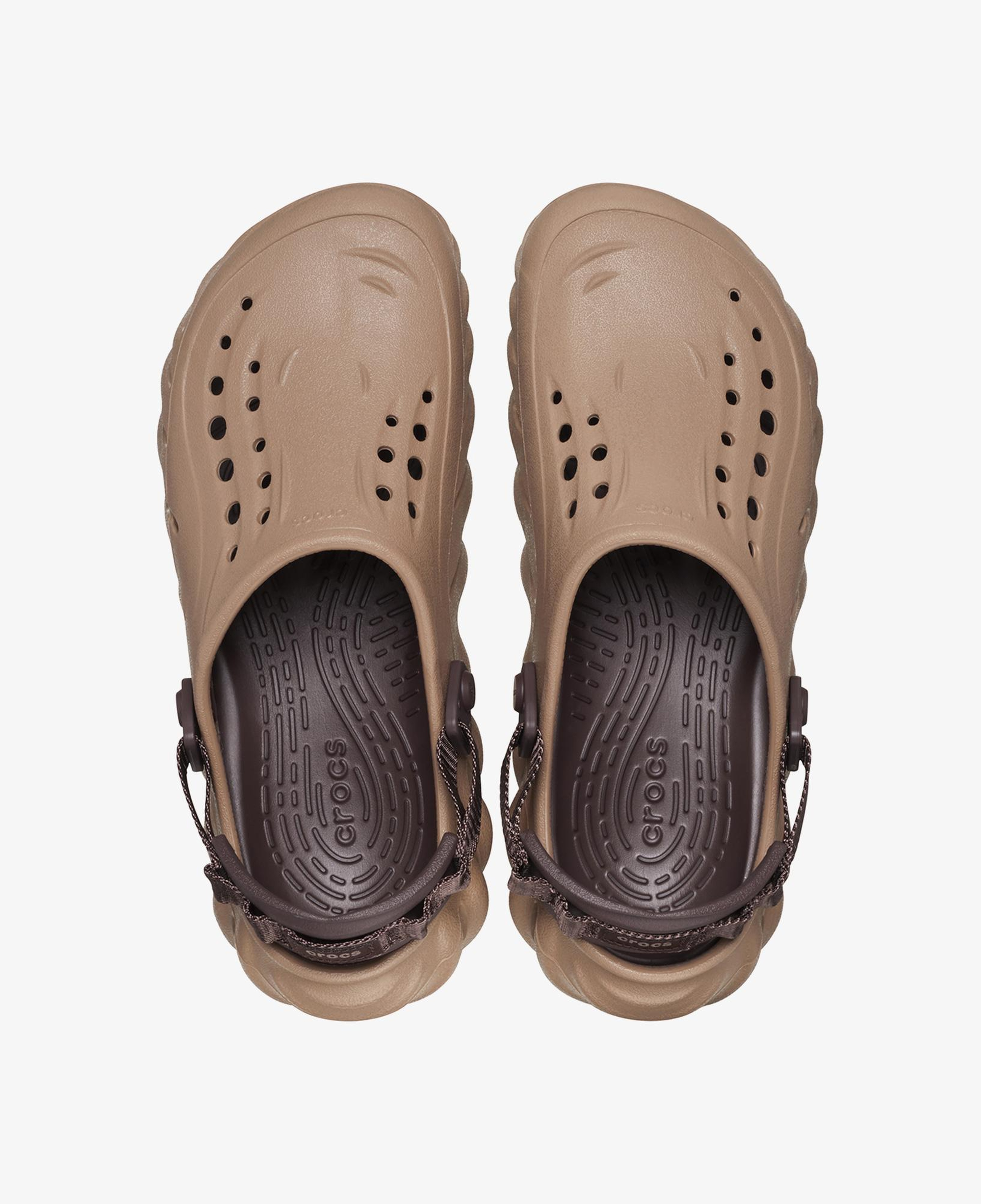 Crocs Echo Unisex Kahverengi Terlik
