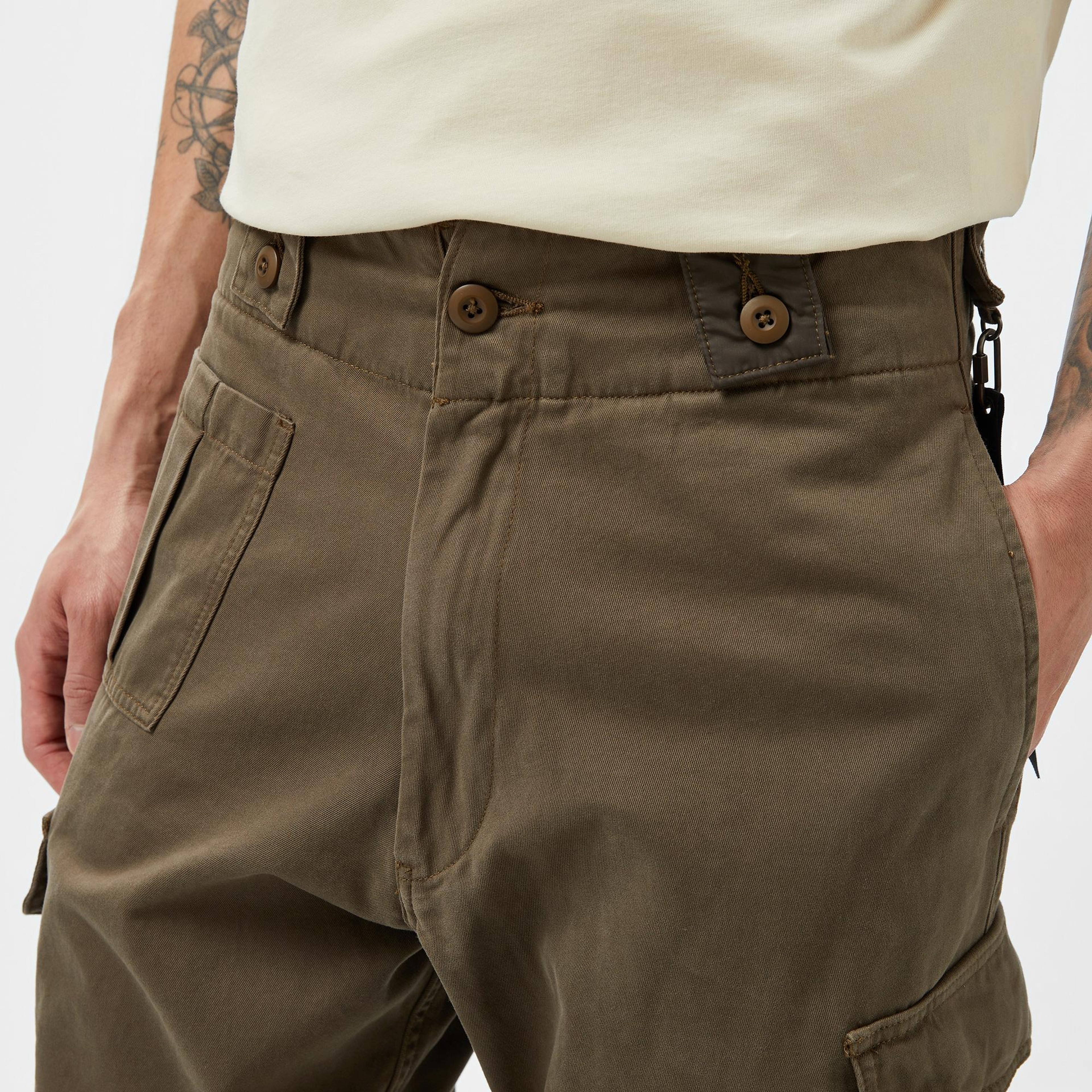 Alpha Industries  Belgian M-64 Erkek Kahverengi Pantolon