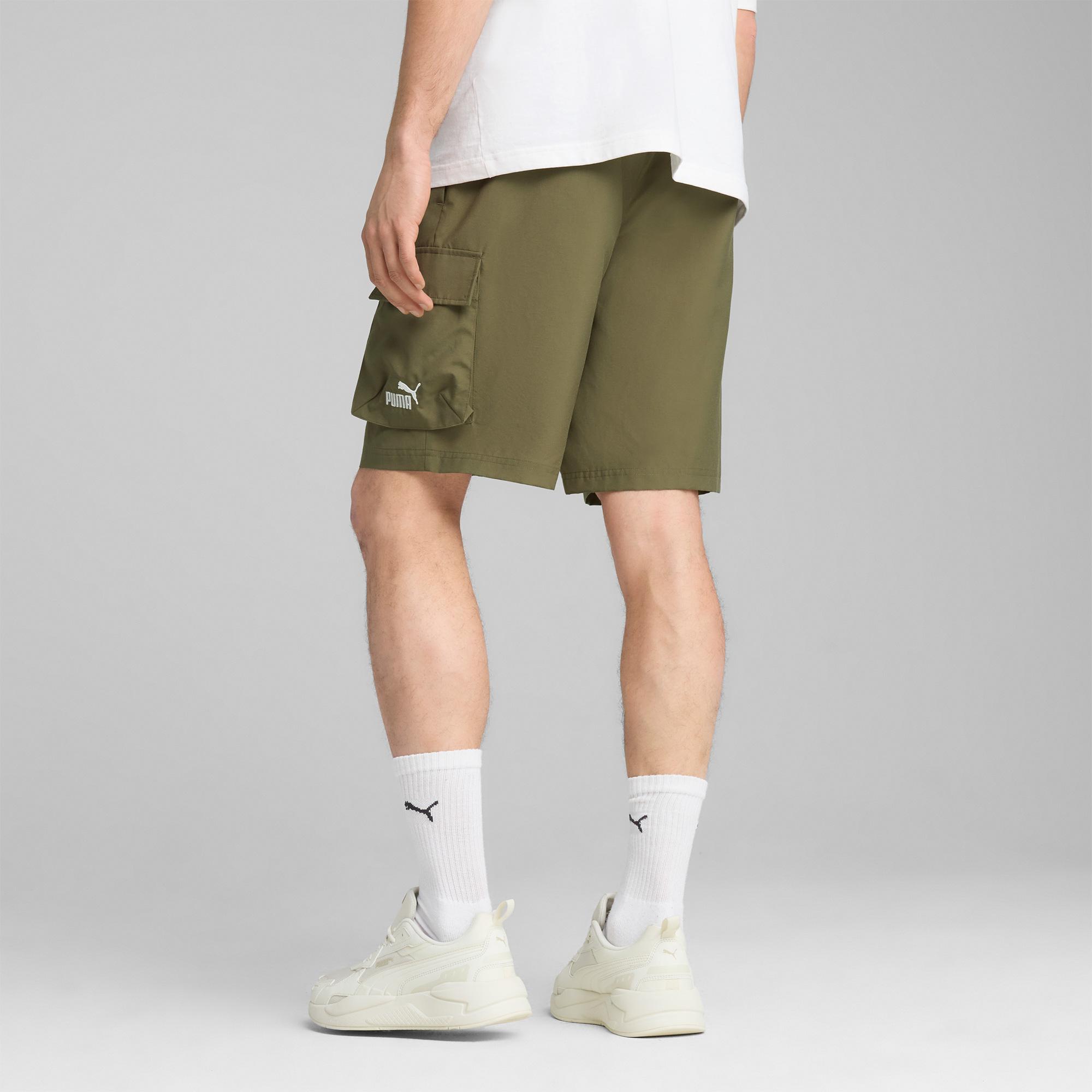 Puma Essentials Erkek Yeşil Şort