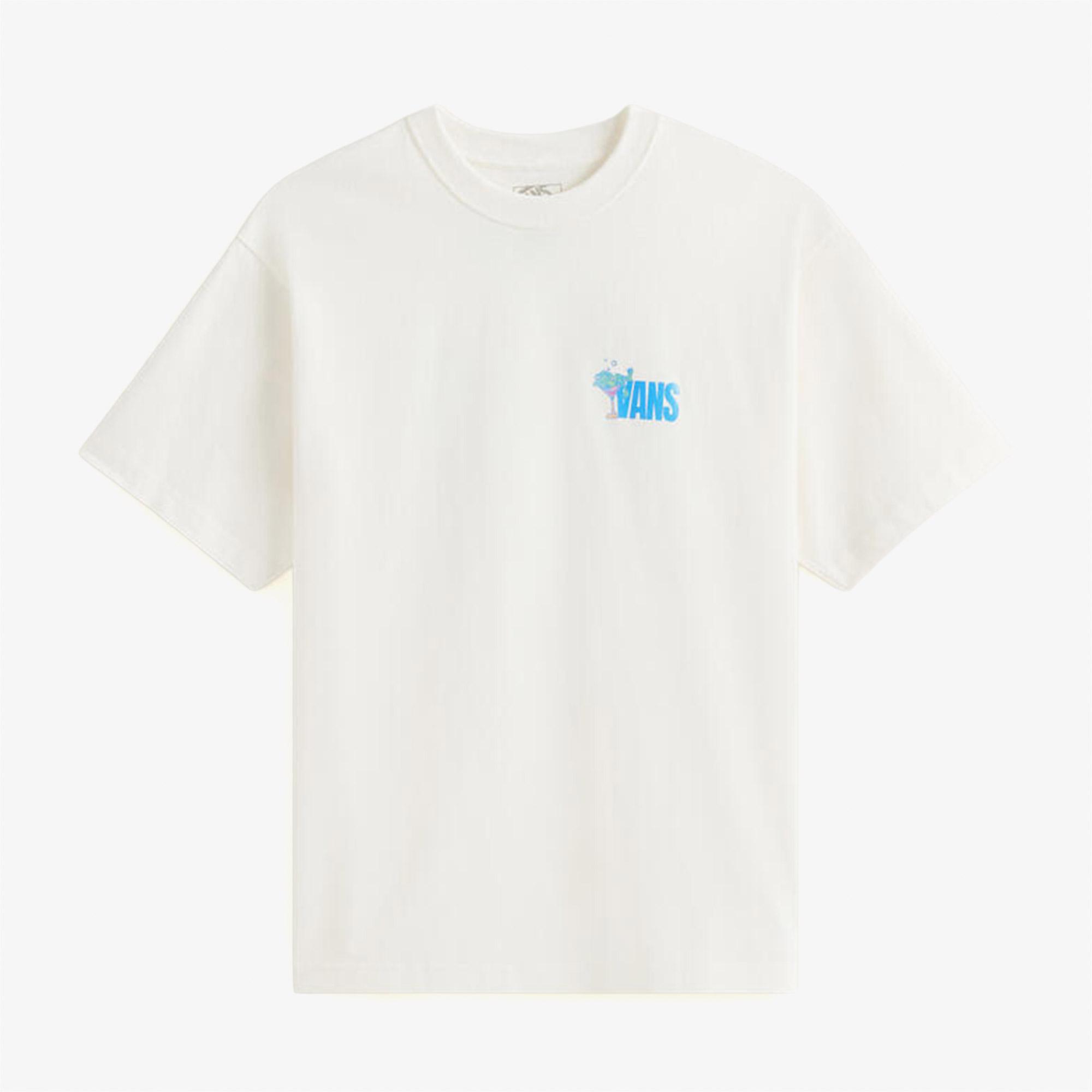 Vans Bar Hopper Erkek Beyaz T-Shirt
