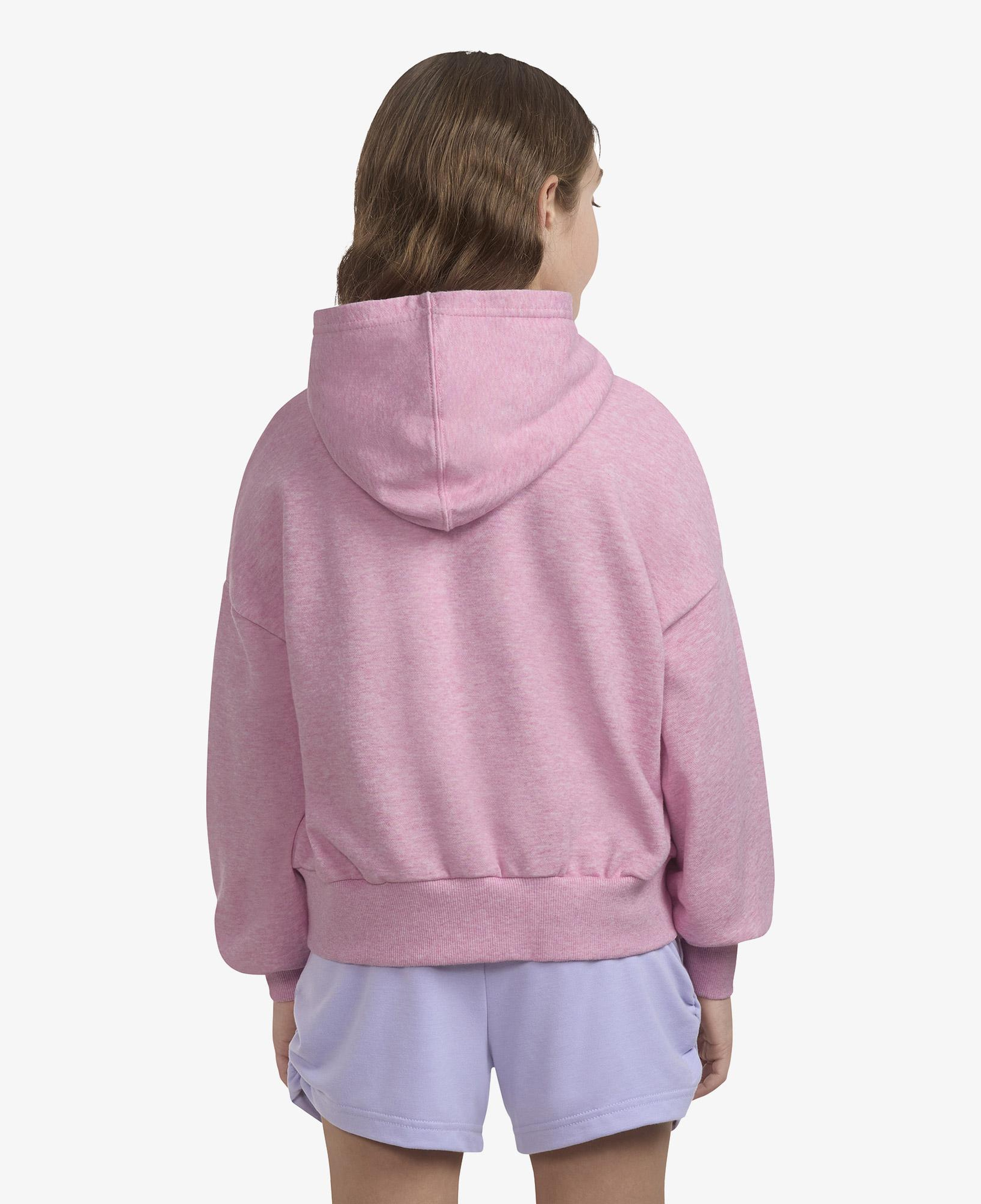 Converse Oversized Varsity Çocuk Pembe Sweatshirt