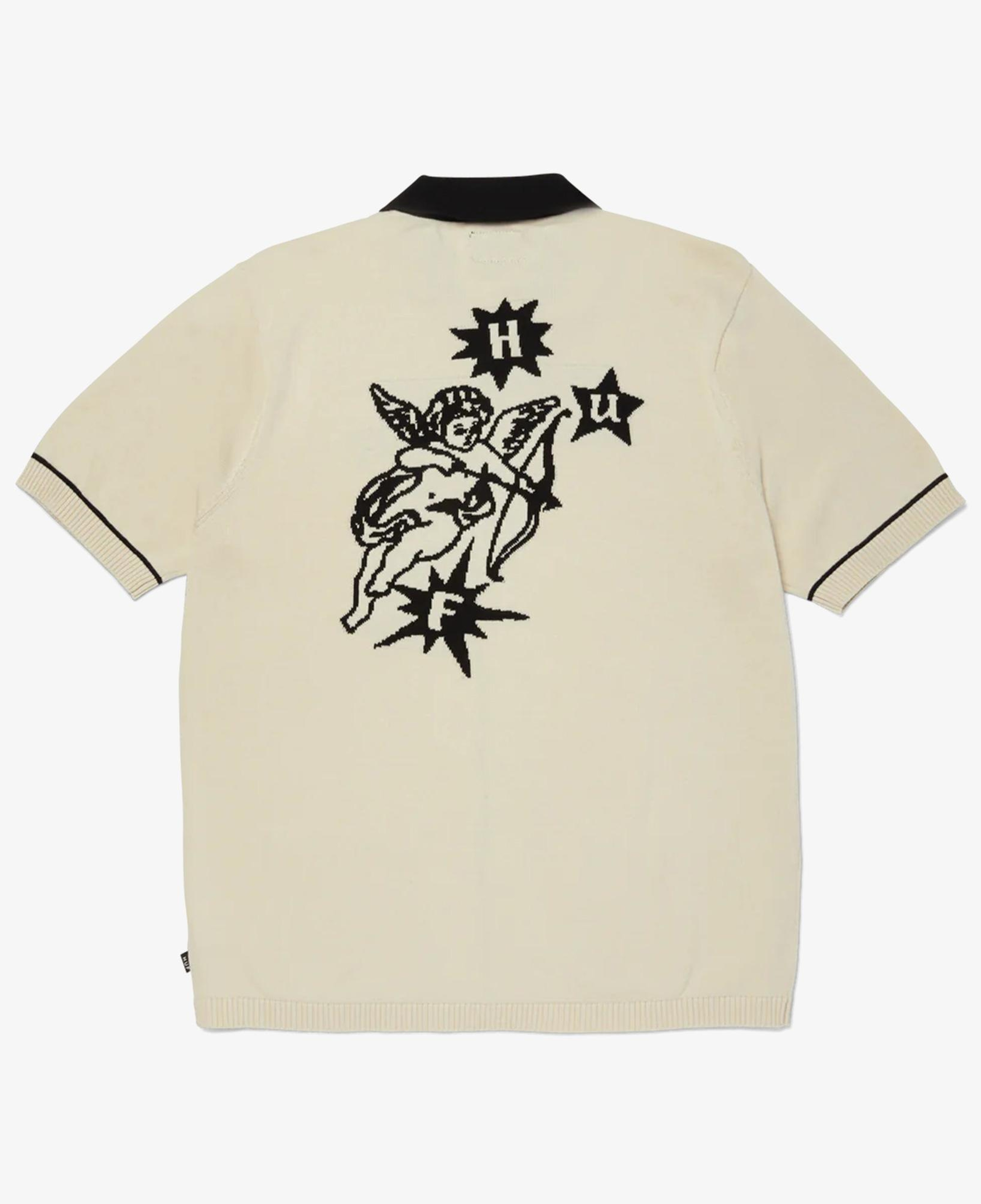 Huf Icaris Knit Top Erkek Bej Gömlek