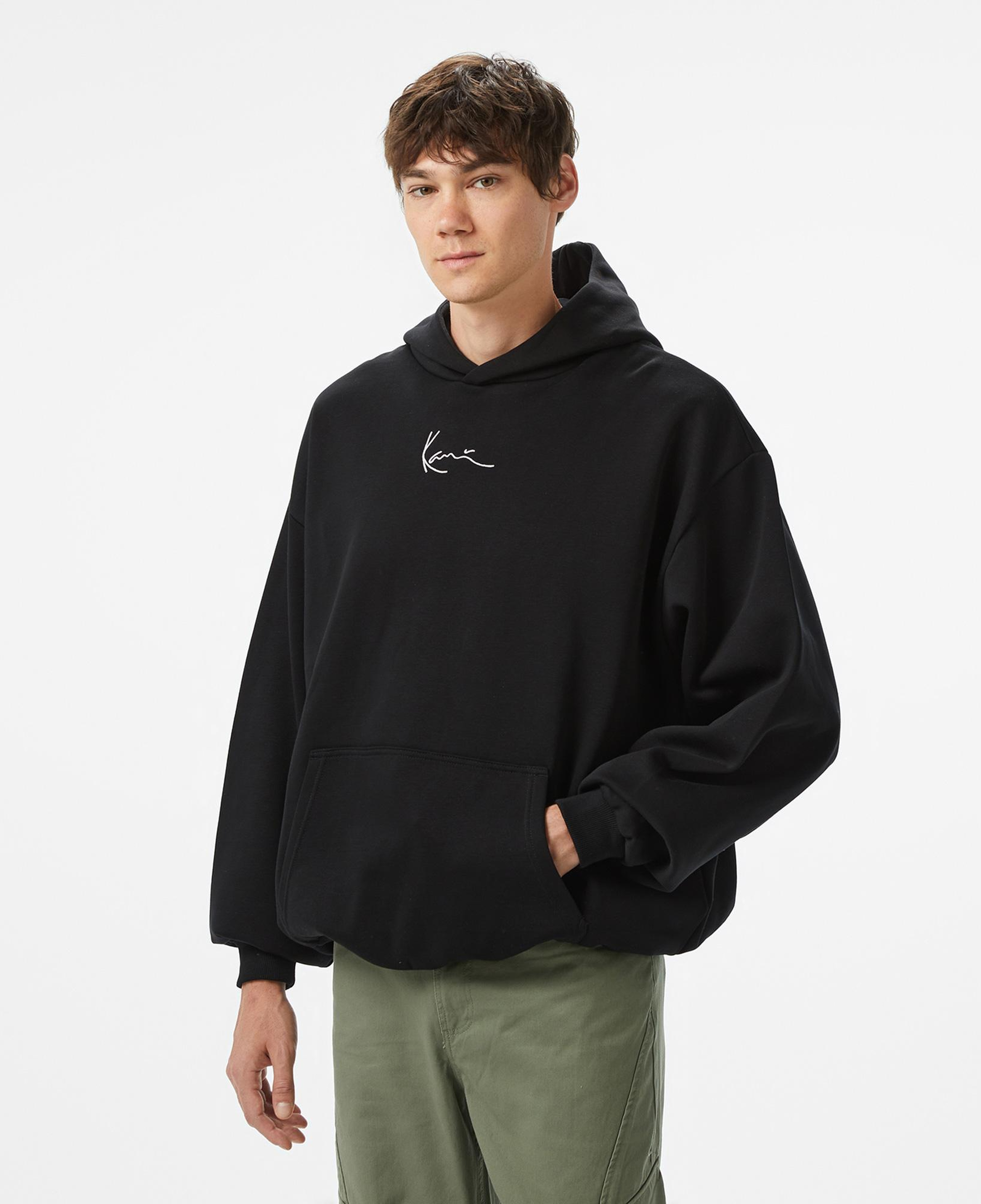 Karl Kani Small Signature Erkek Gri Hoodie