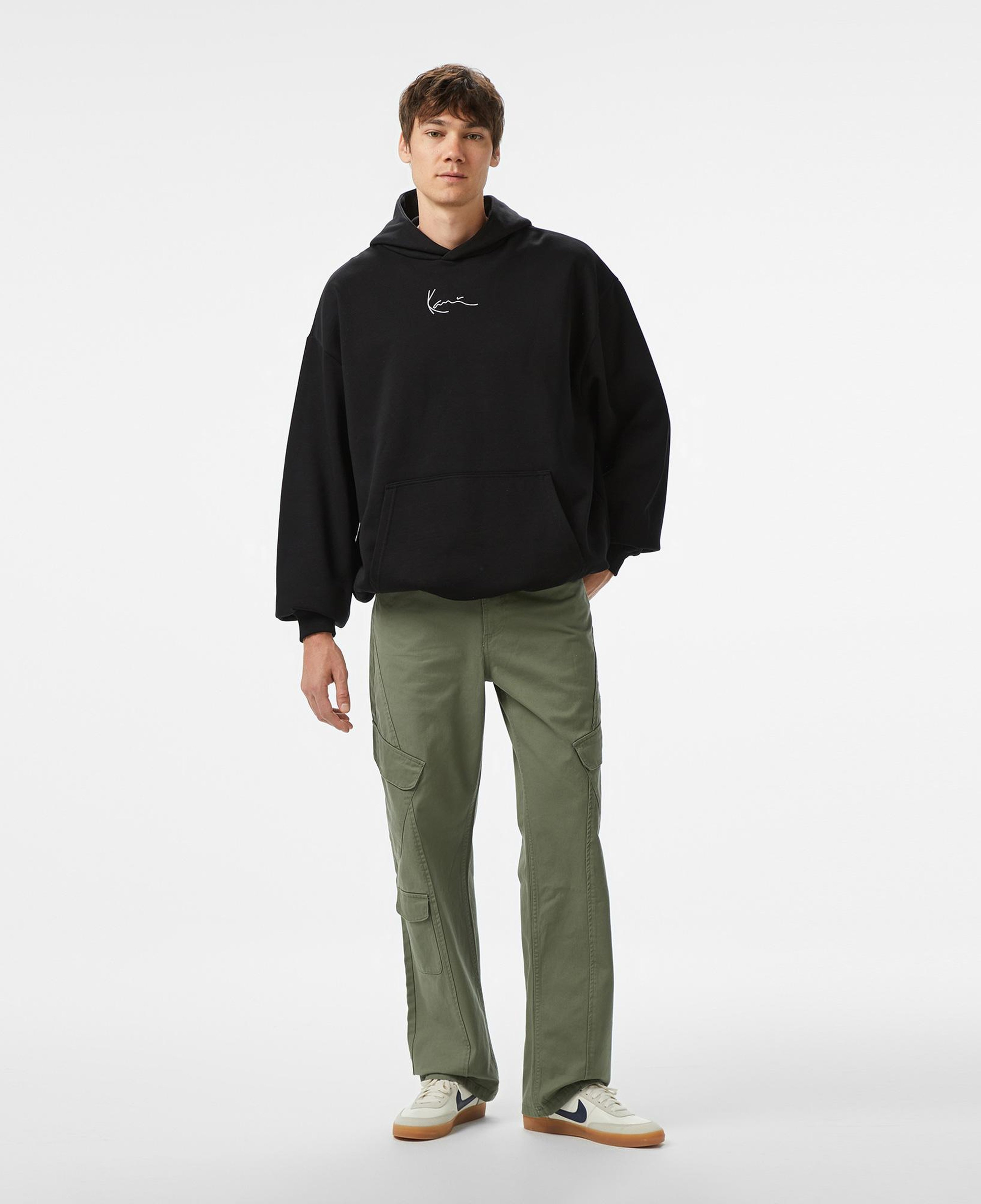 Karl Kani Small Signature Erkek Gri Hoodie