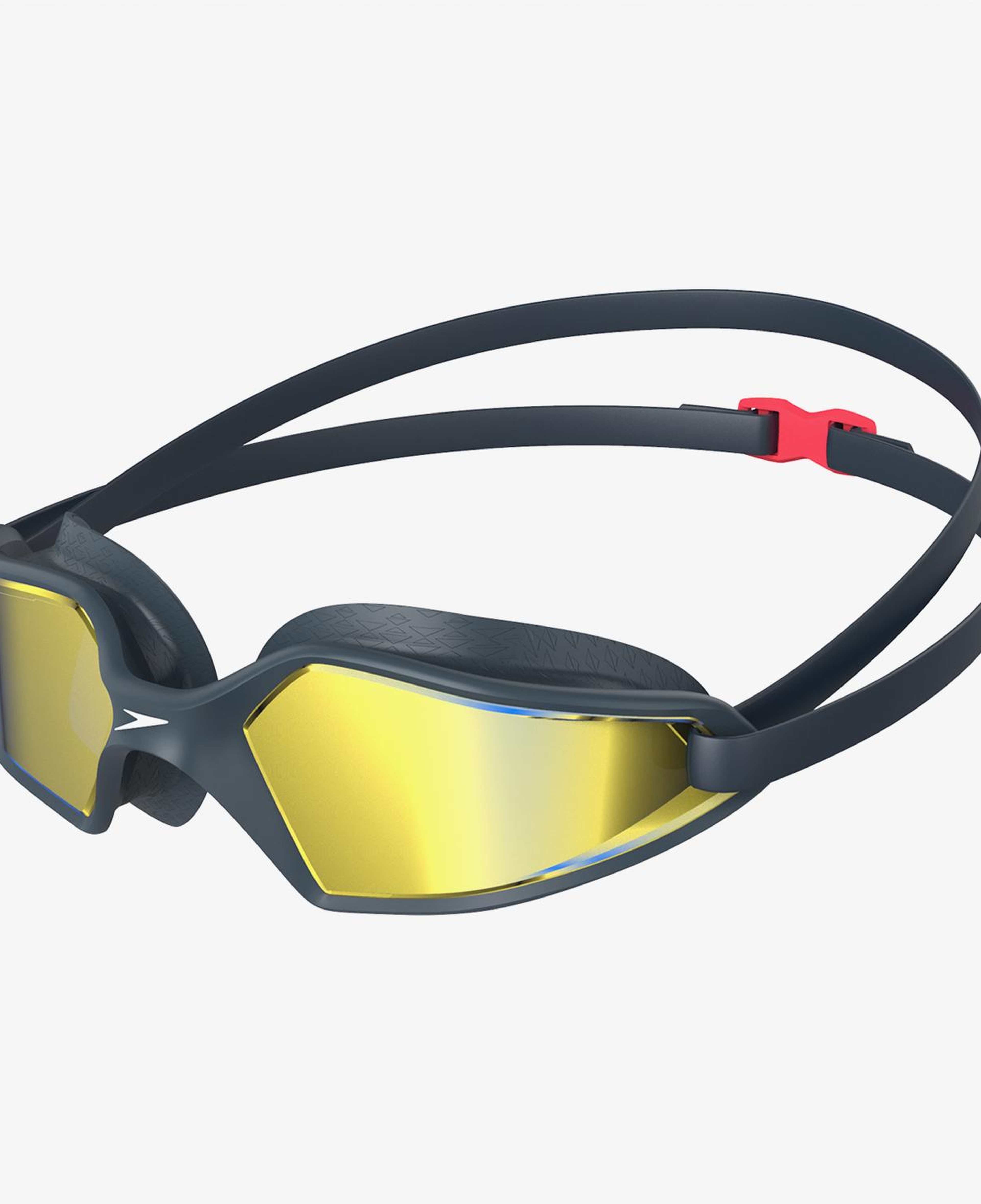 Speedo Hydropulse Aynalı Unisex Siyah Yüzücü Gözlüğü