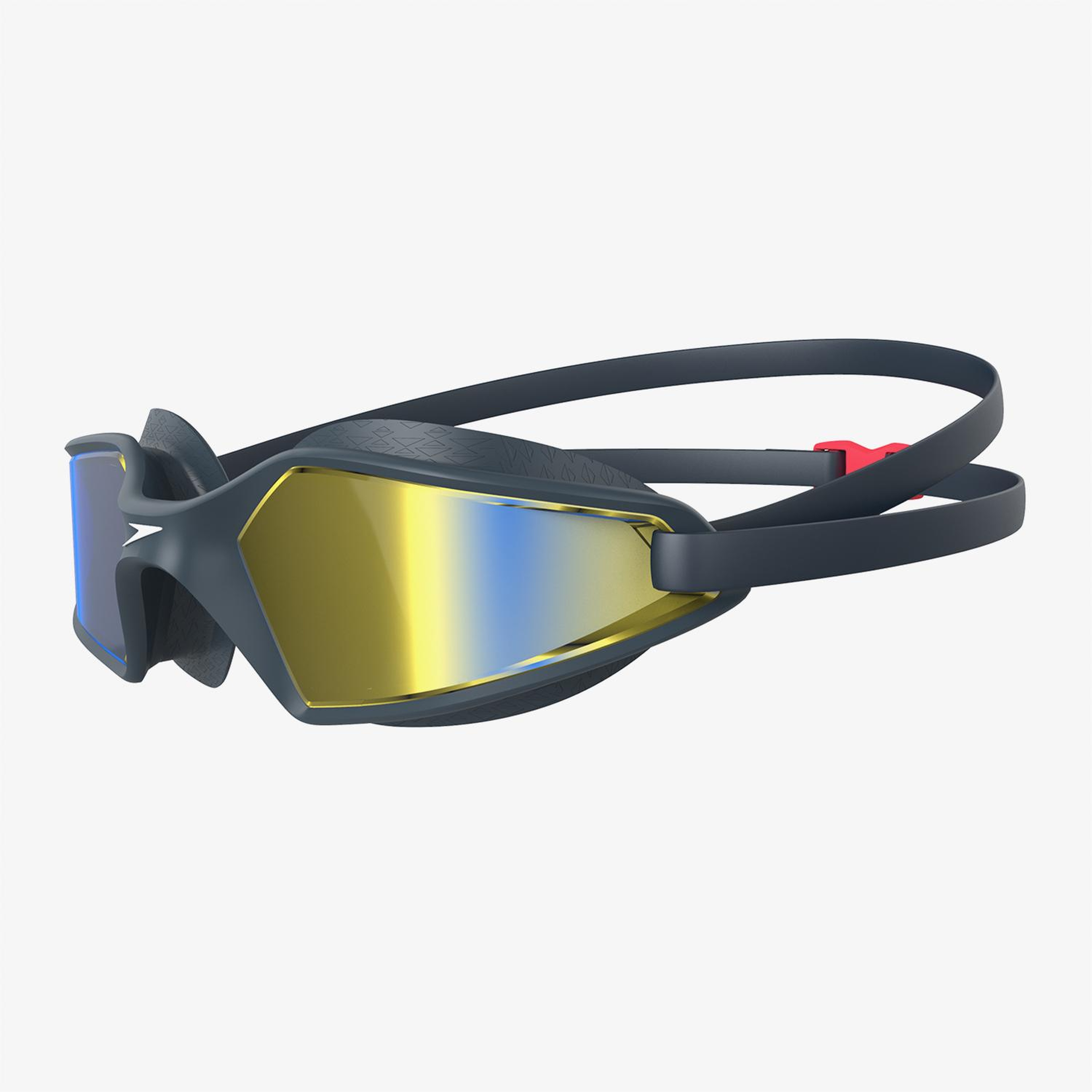 Speedo Hydropulse Aynalı Unisex Siyah Yüzücü Gözlüğü