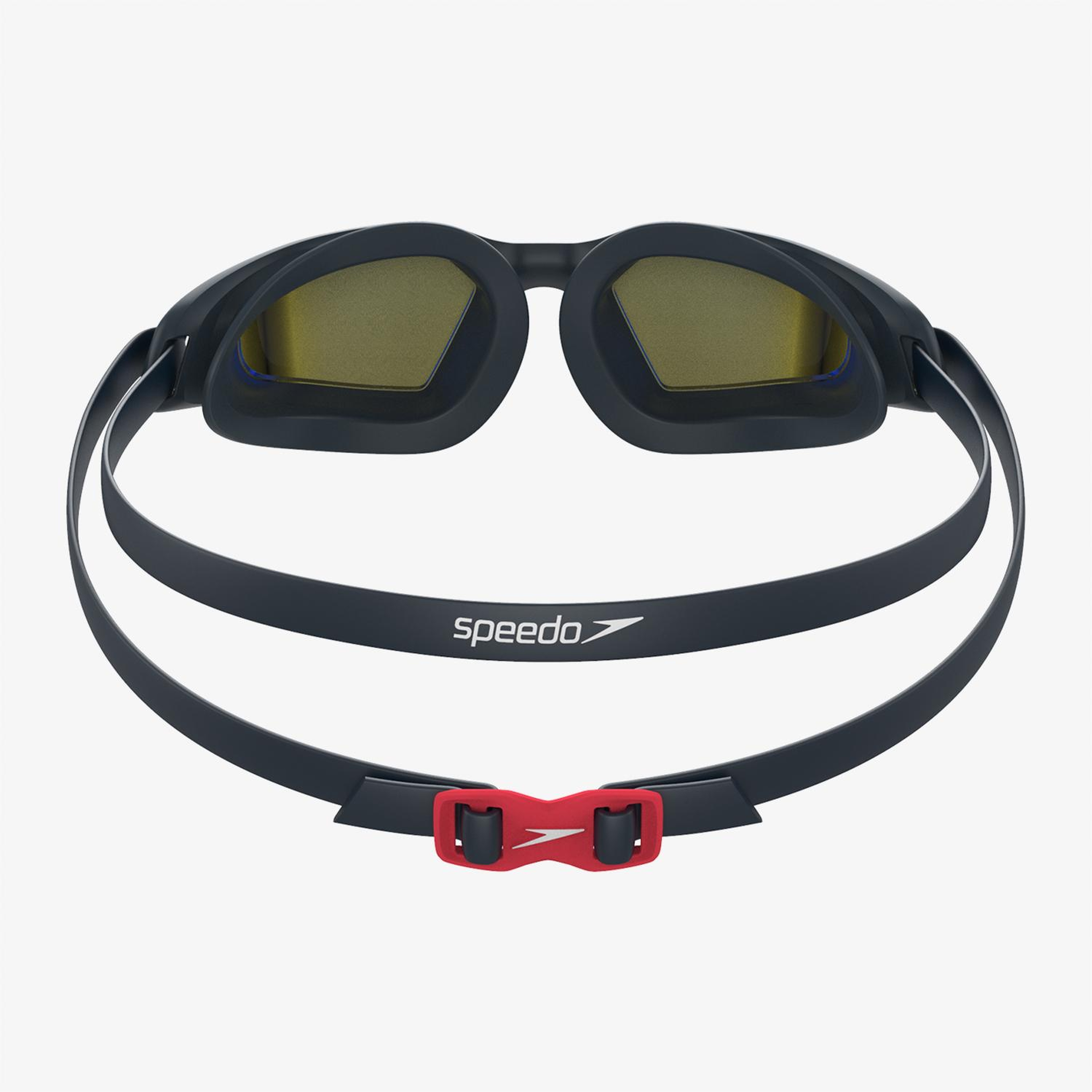 Speedo Hydropulse Aynalı Unisex Siyah Yüzücü Gözlüğü
