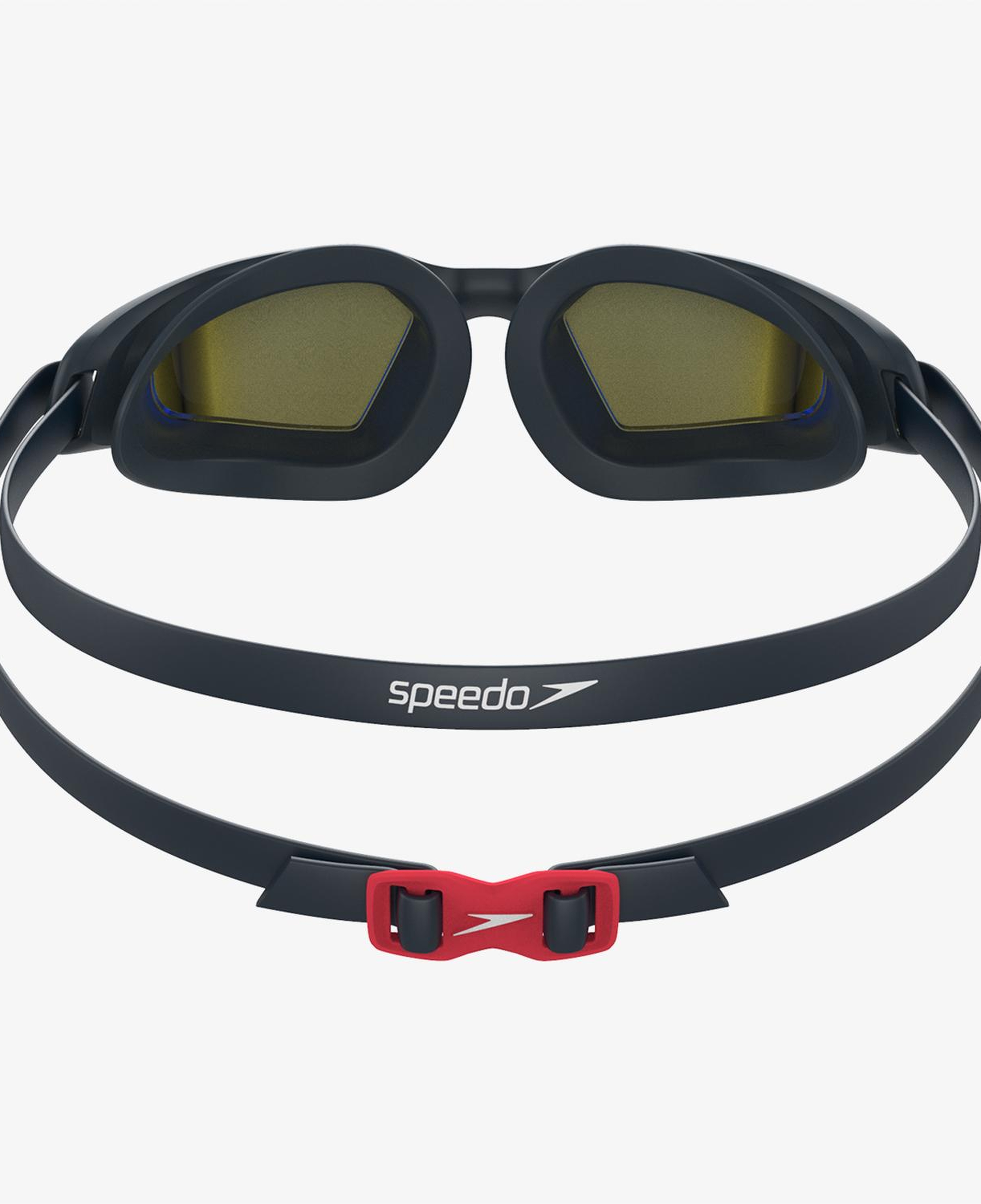 Speedo Hydropulse Aynalı Unisex Siyah Yüzücü Gözlüğü