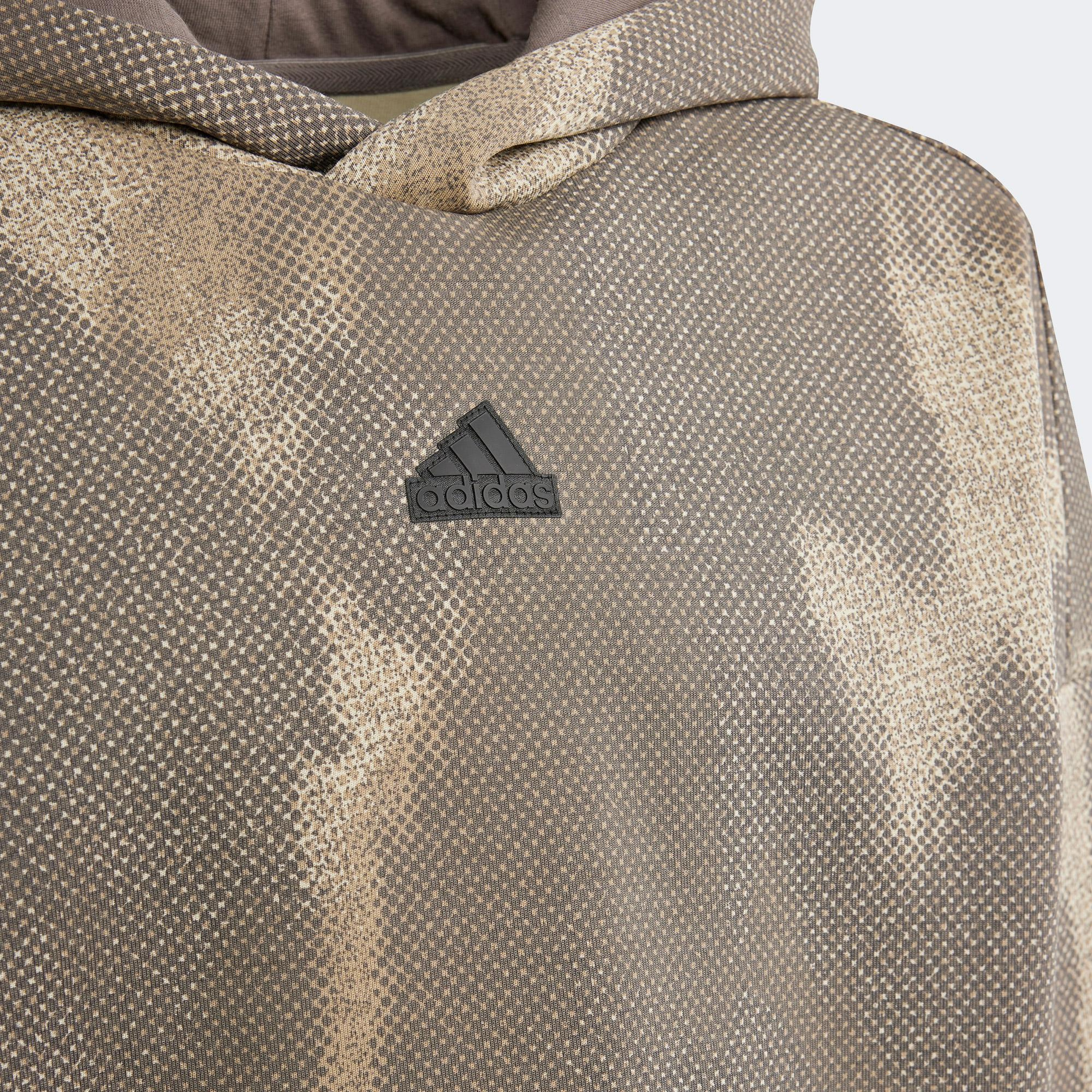 adidas Sportswear Fi Aop Hd Çocuk Kahverengi Hoodie