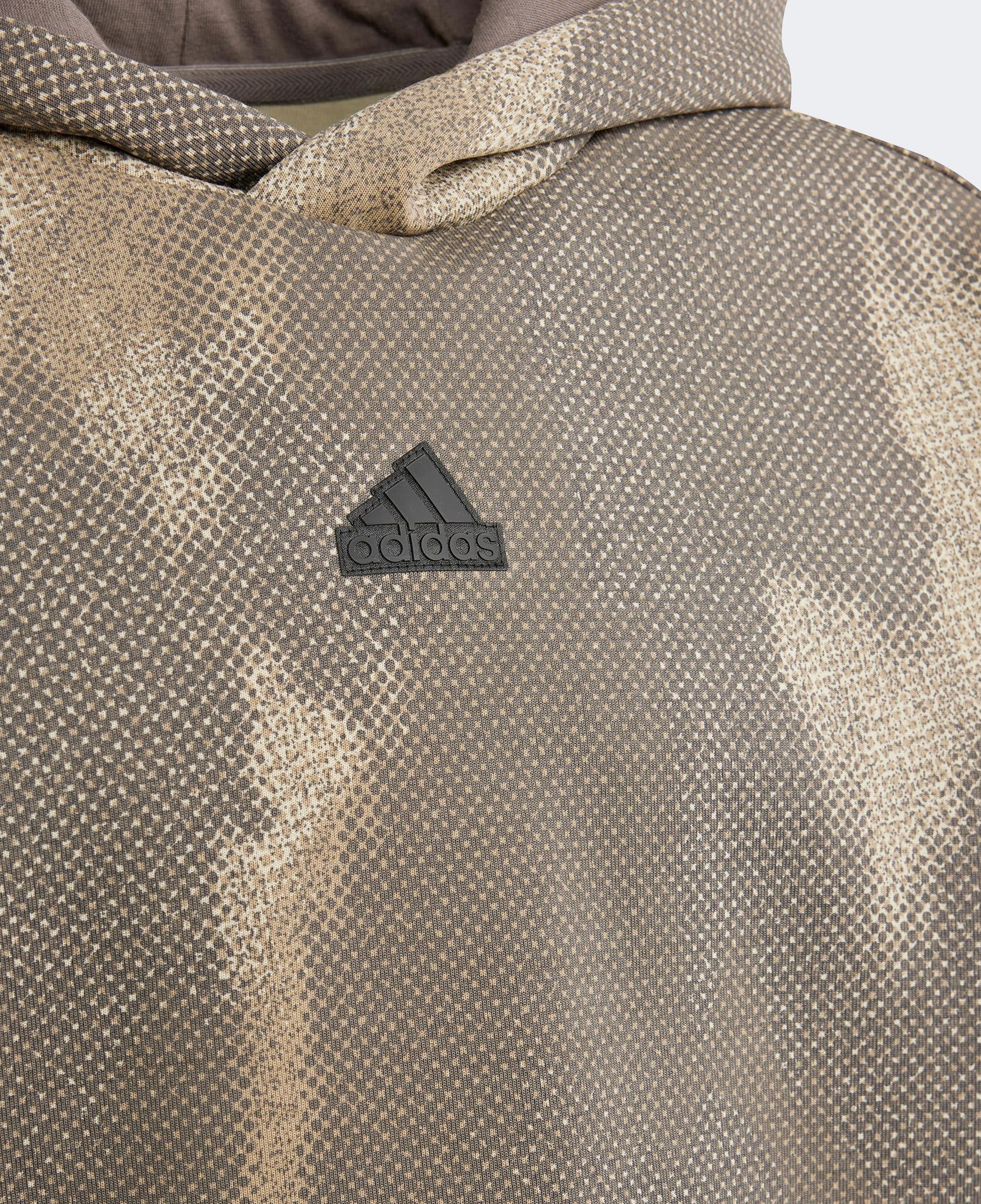 adidas Sportswear Fi Aop Hd Çocuk Kahverengi Hoodie
