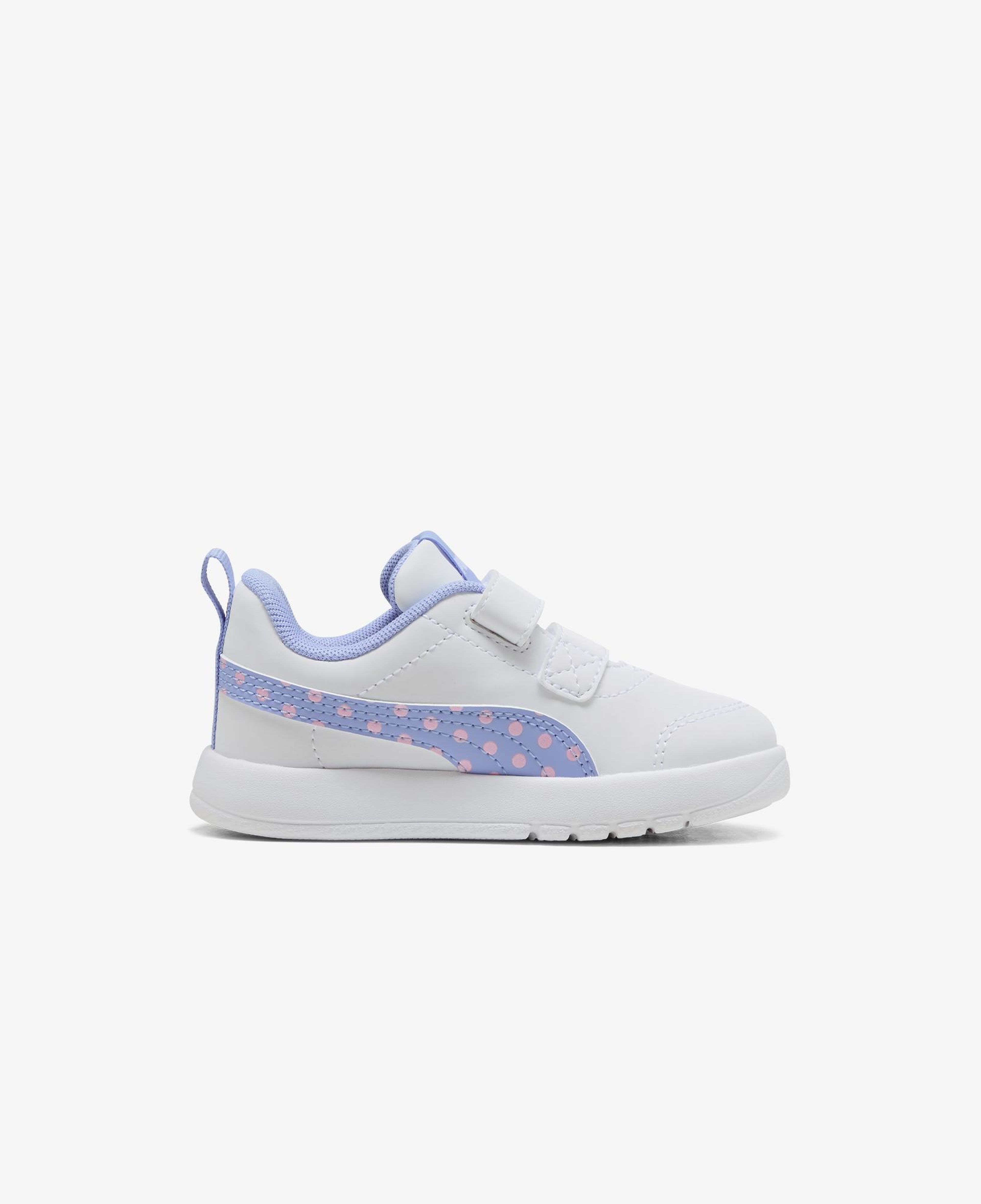 Puma Courtflex V3 Dotty V Çocuk Beyaz Spor Ayakkabı