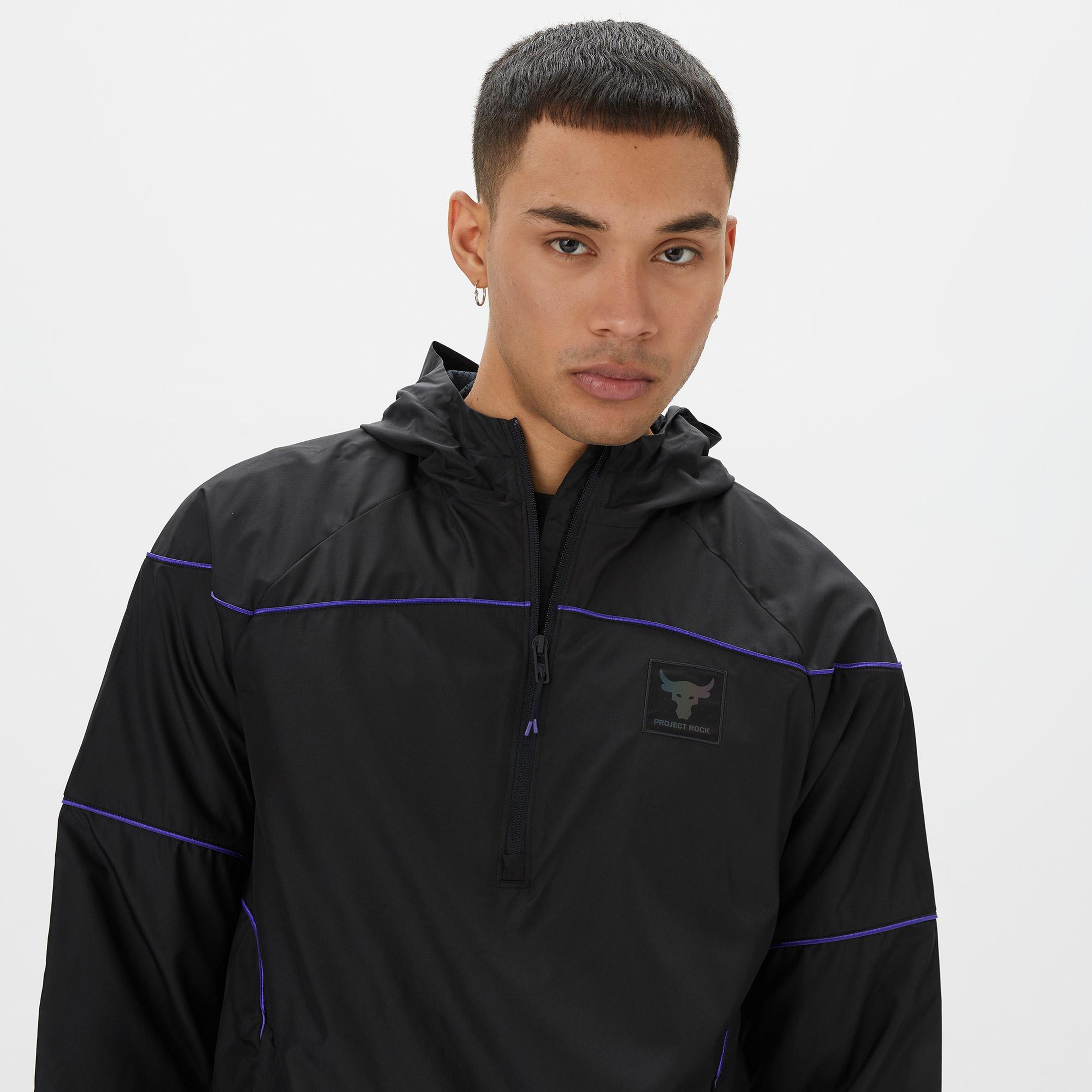 Under Armour The Rock Erkek Siyah Rüzgarlık