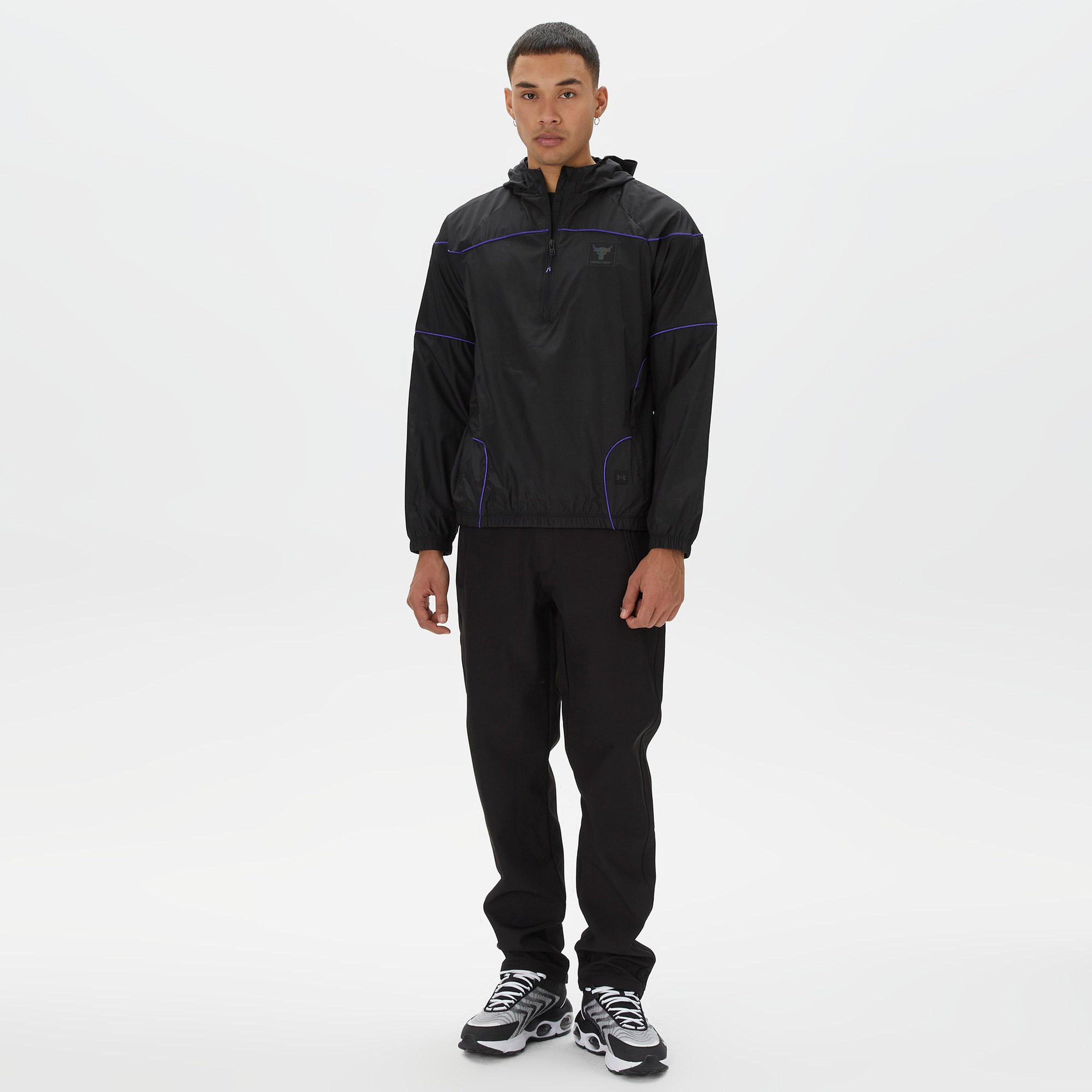 Under Armour The Rock Erkek Siyah Rüzgarlık