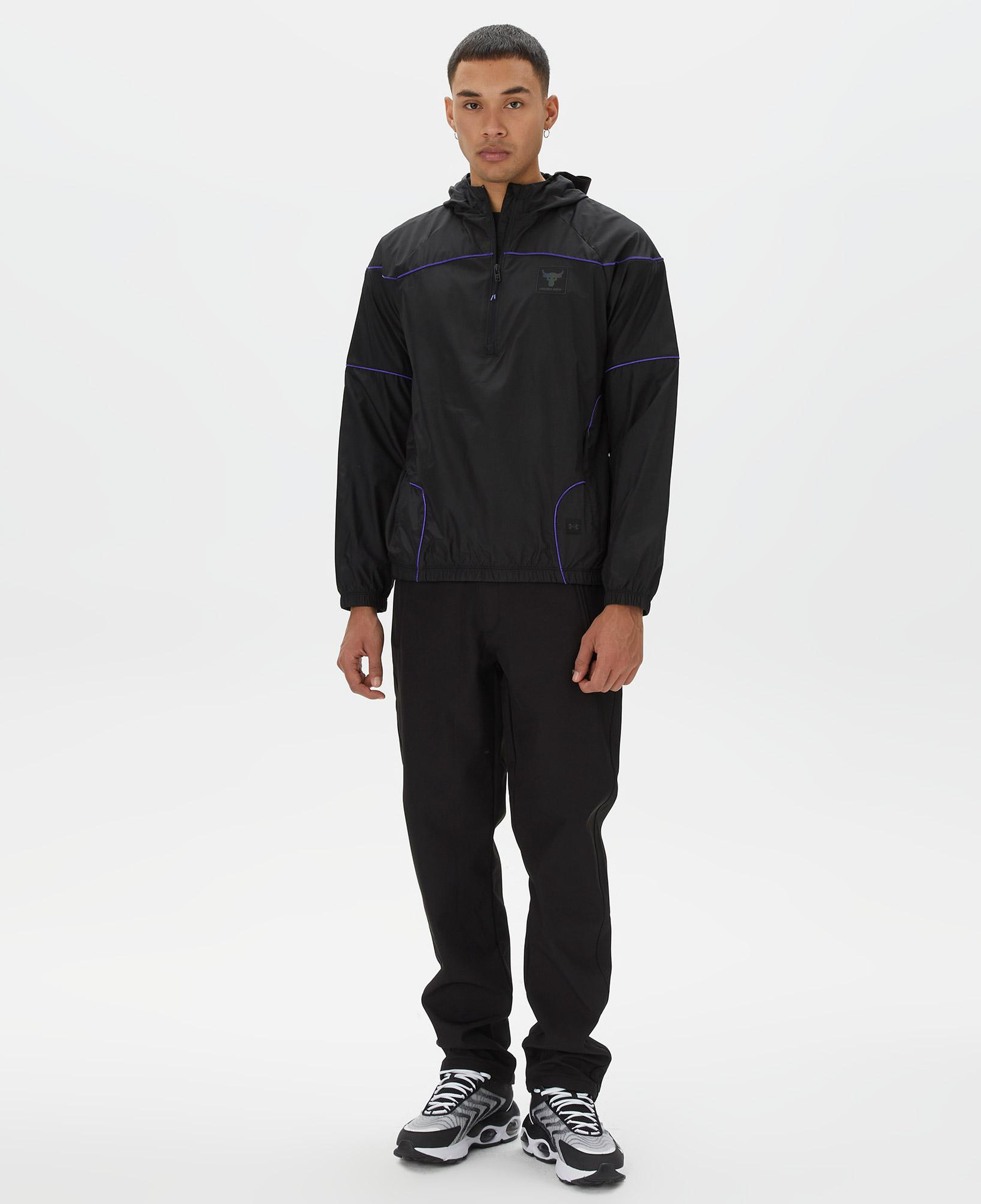 Under Armour The Rock Erkek Siyah Rüzgarlık