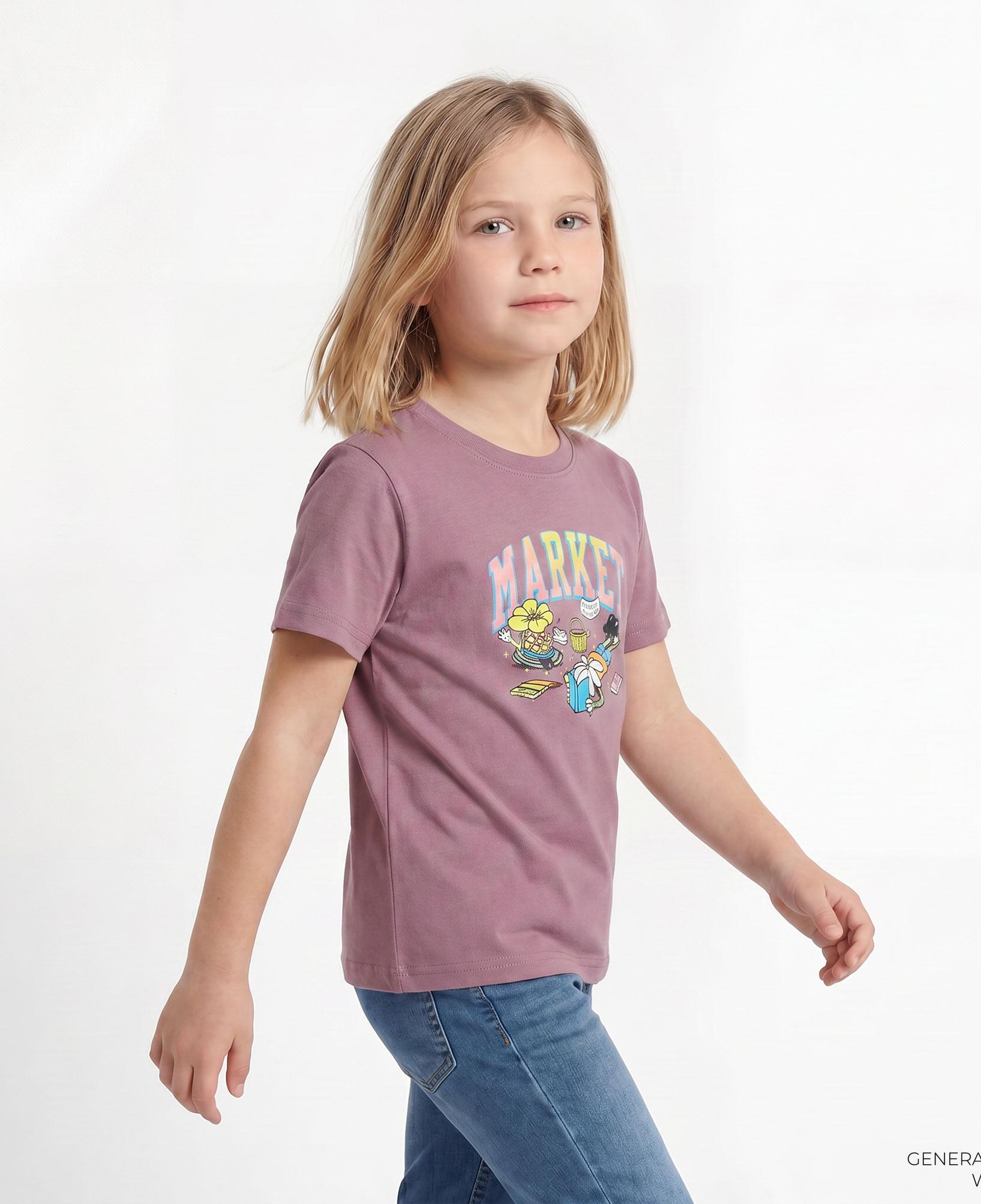Market Seeds Of Tomorrow Çocuk Gri T-Shirt