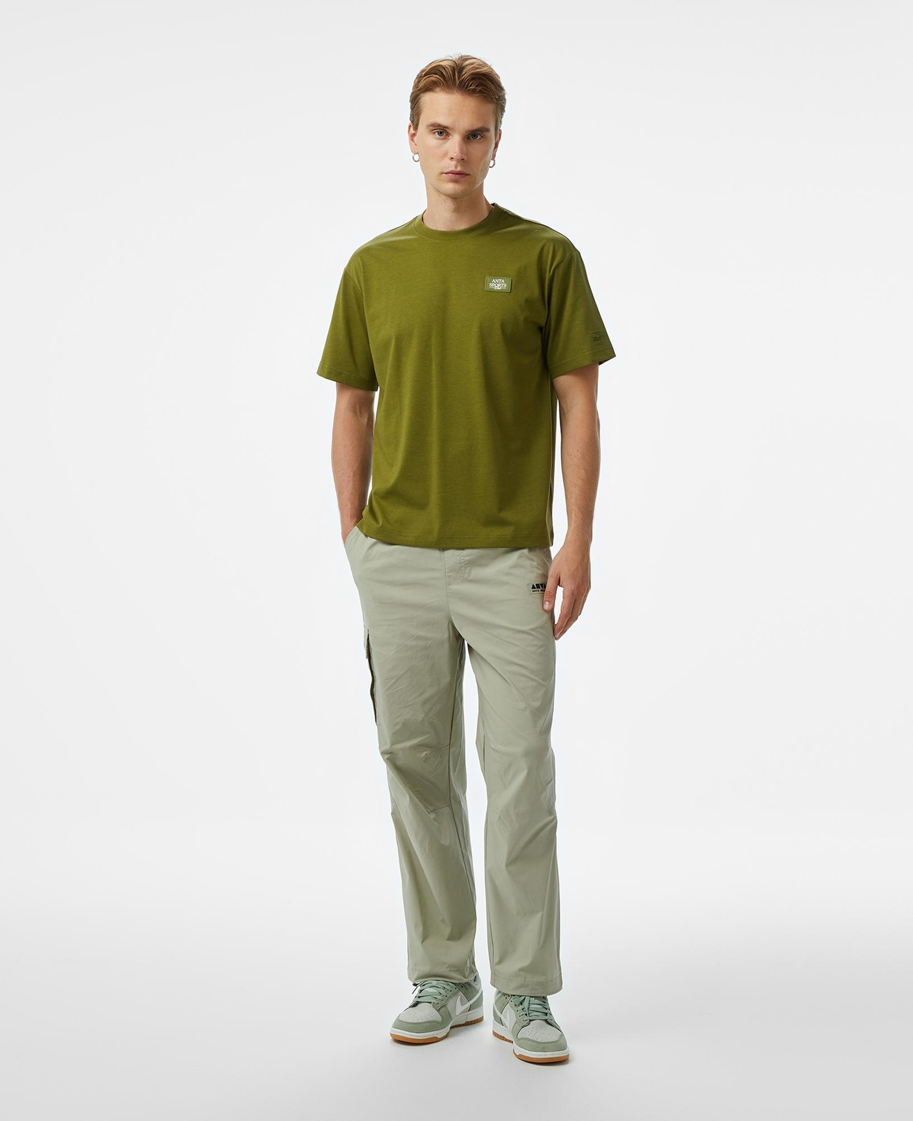 Anta Sports Erkek Yeşil T-Shirt
