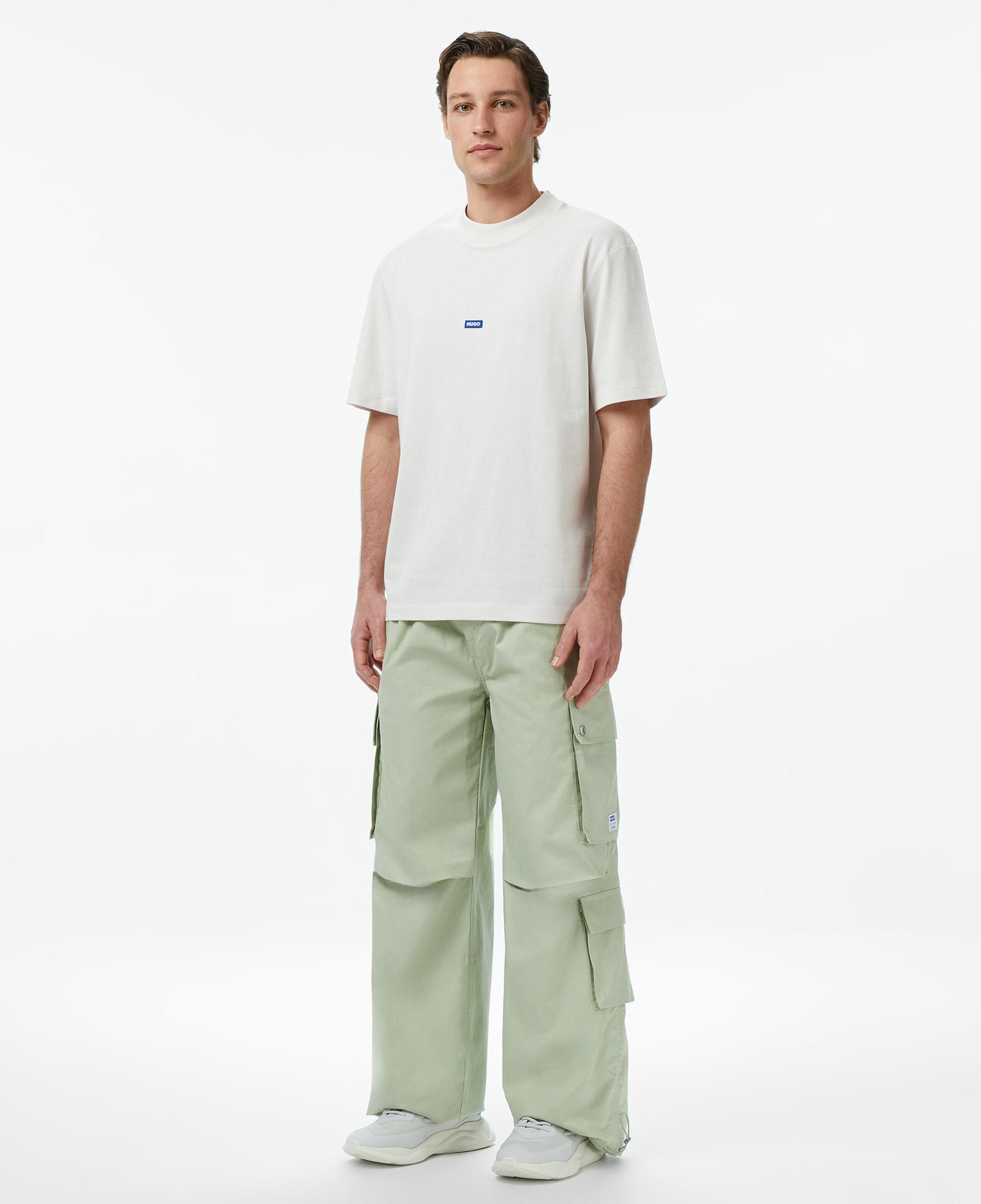 Hugo Nieros Erkek Beyaz T-Shirt