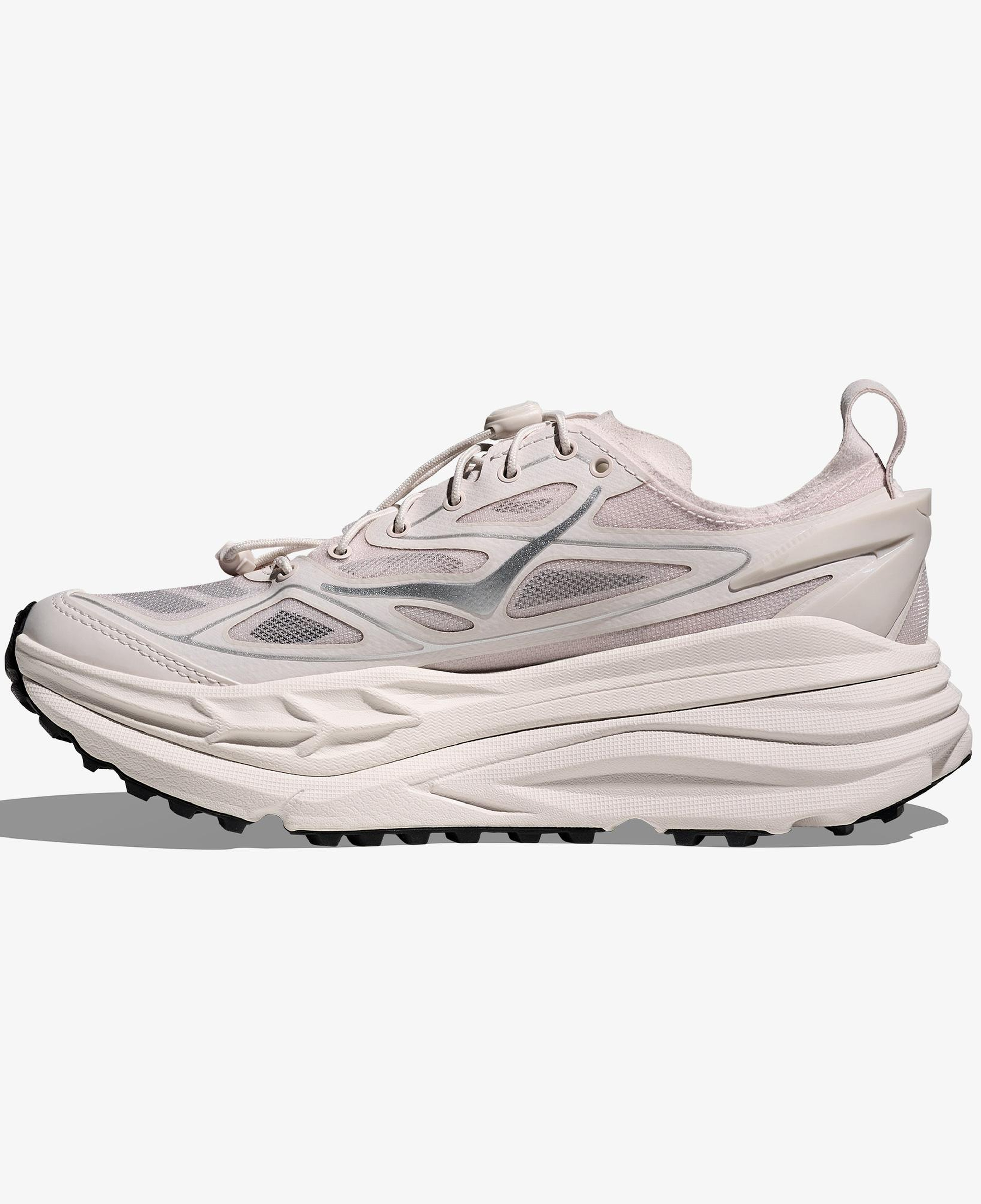 Hoka Stinson One7 Unisex Gri Spor Ayakkabı