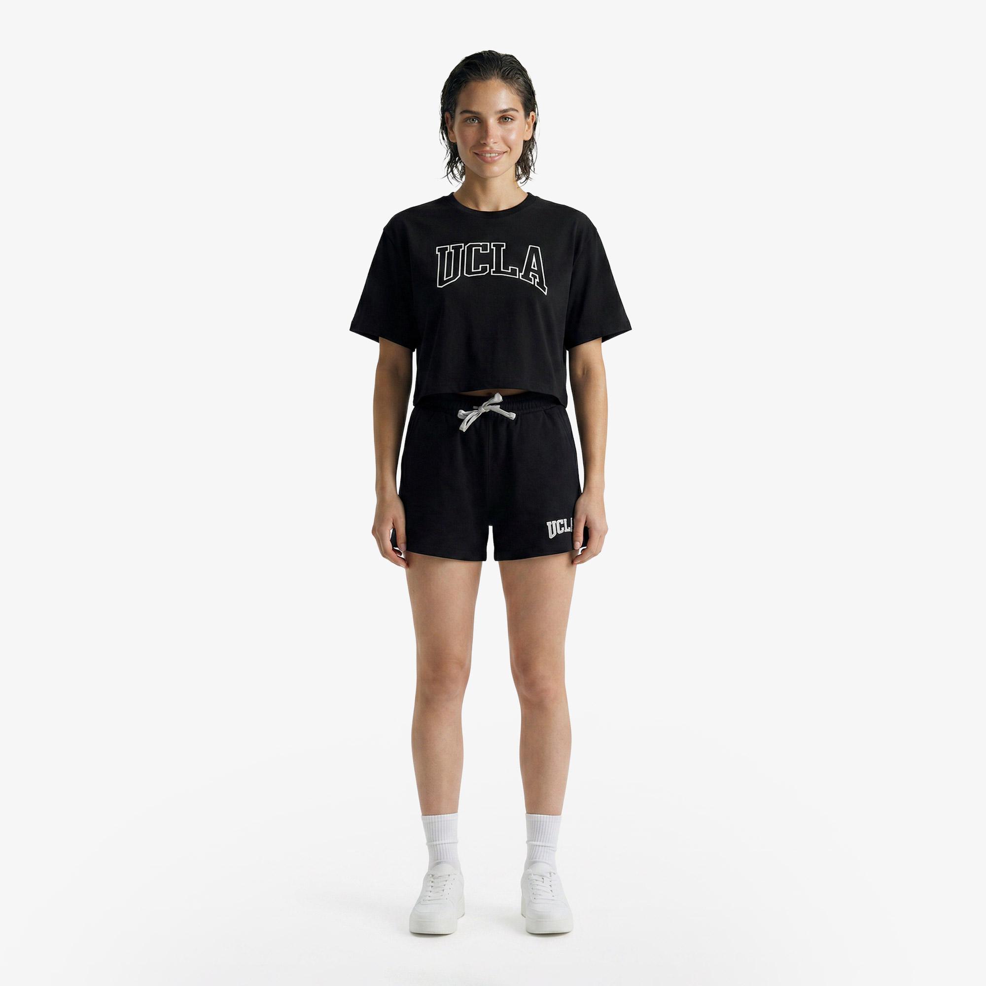 Ucla Helena Kadın Siyah T-Shirt