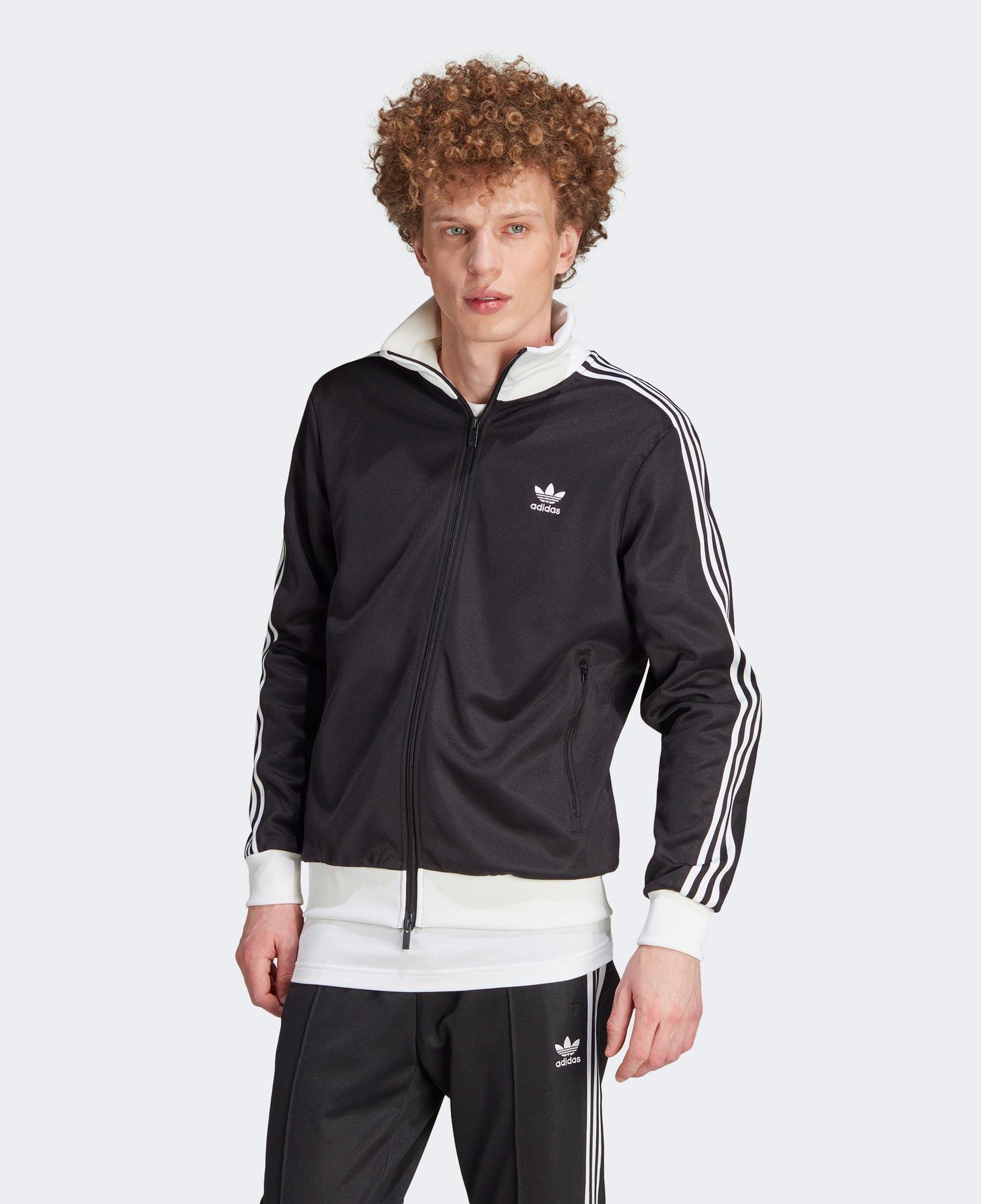 adidas Adicolor Classics Beckenbauer Erkek Siyah Eşofman Üstü