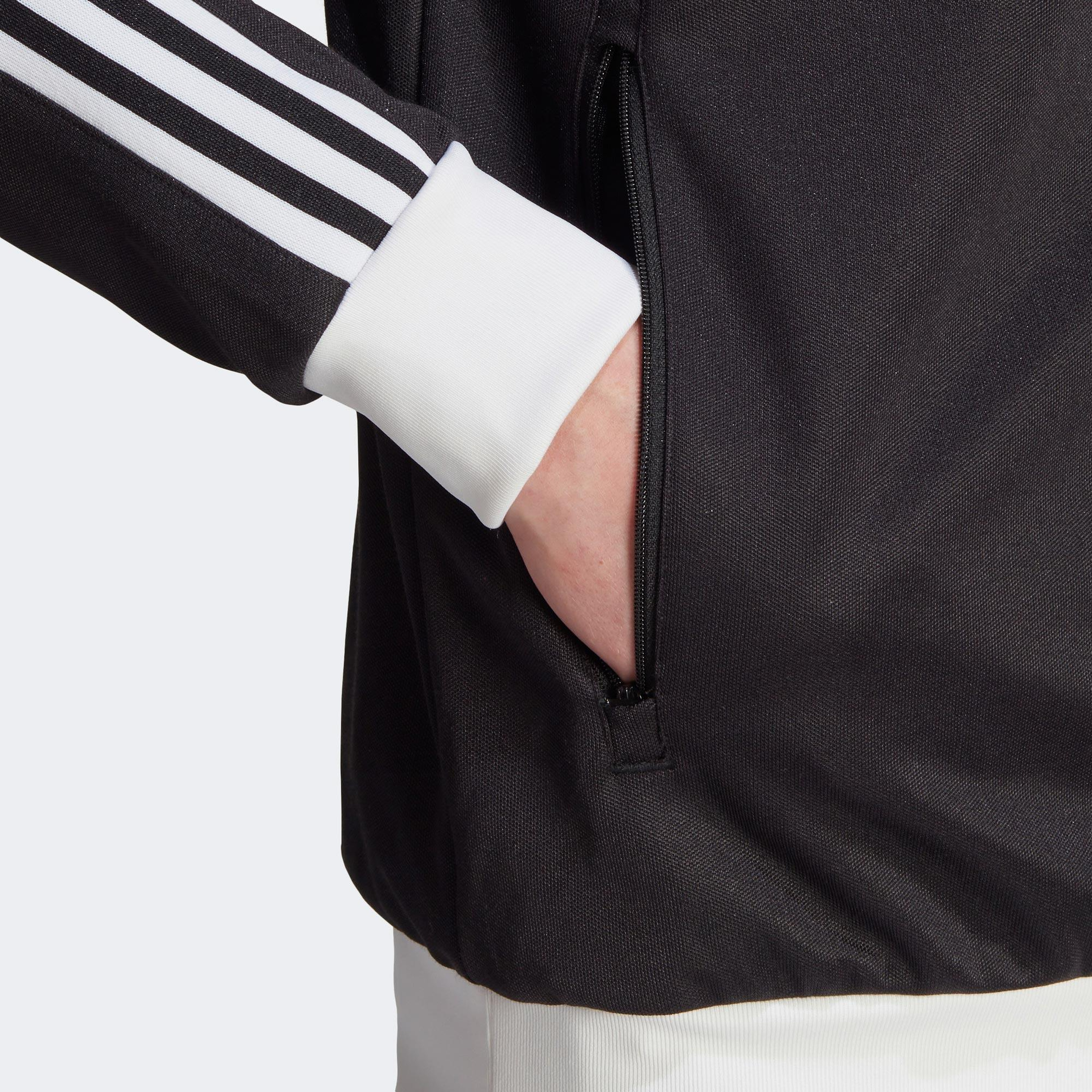 adidas Adicolor Classics Beckenbauer Erkek Siyah Eşofman Üstü