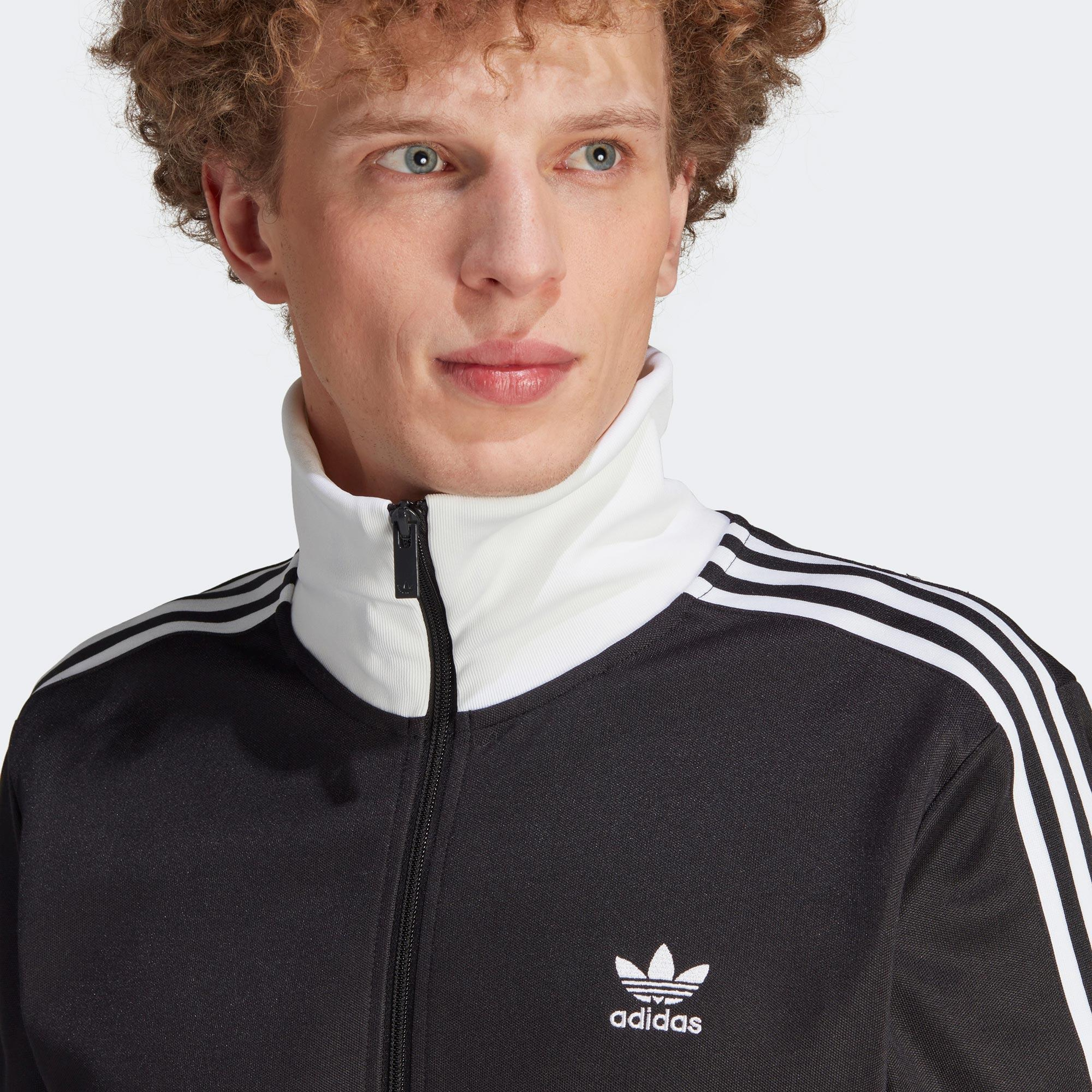 adidas Adicolor Classics Beckenbauer Erkek Siyah Eşofman Üstü