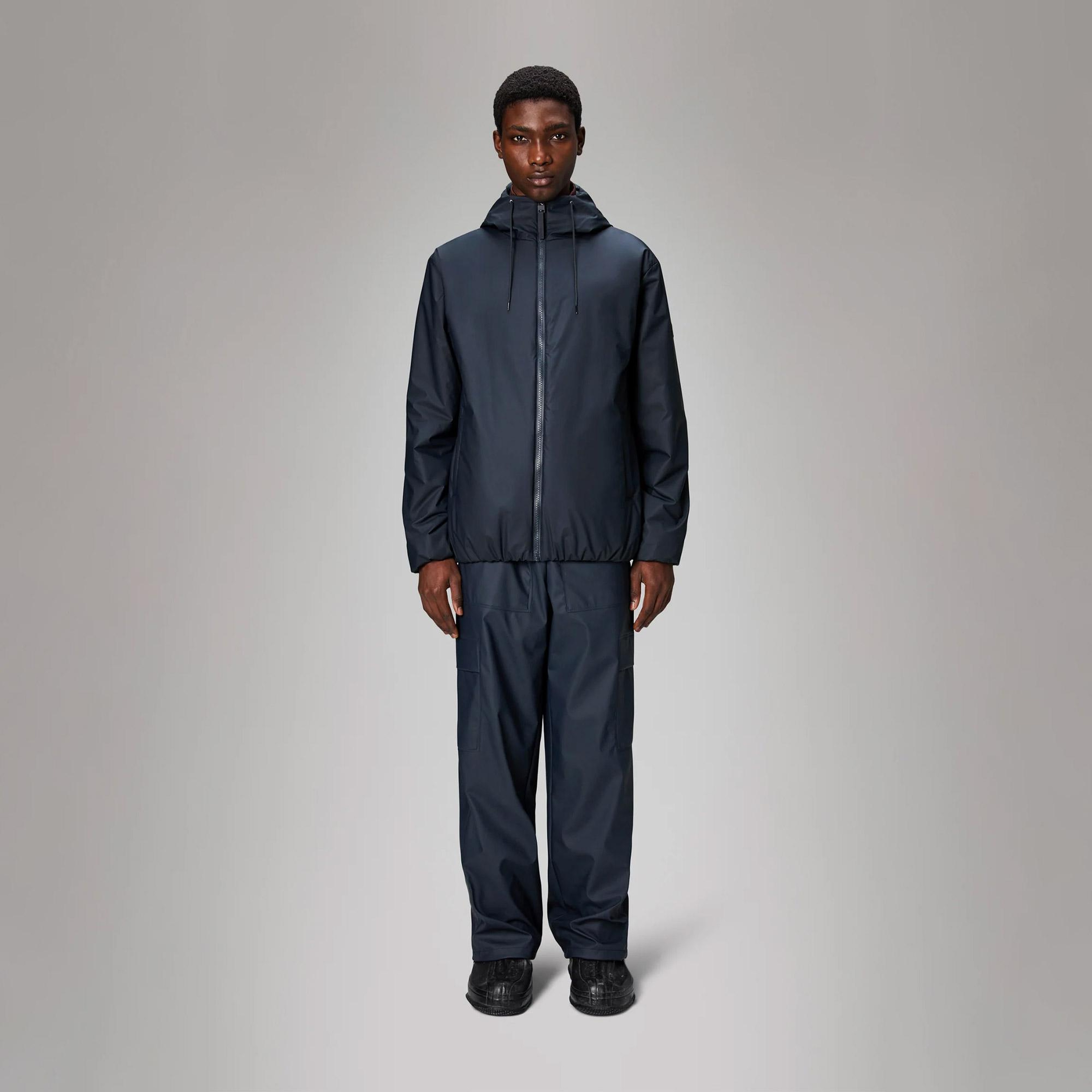 Rains Lohja Insulated W3T1 Erkek Lacivert Yağmurluk