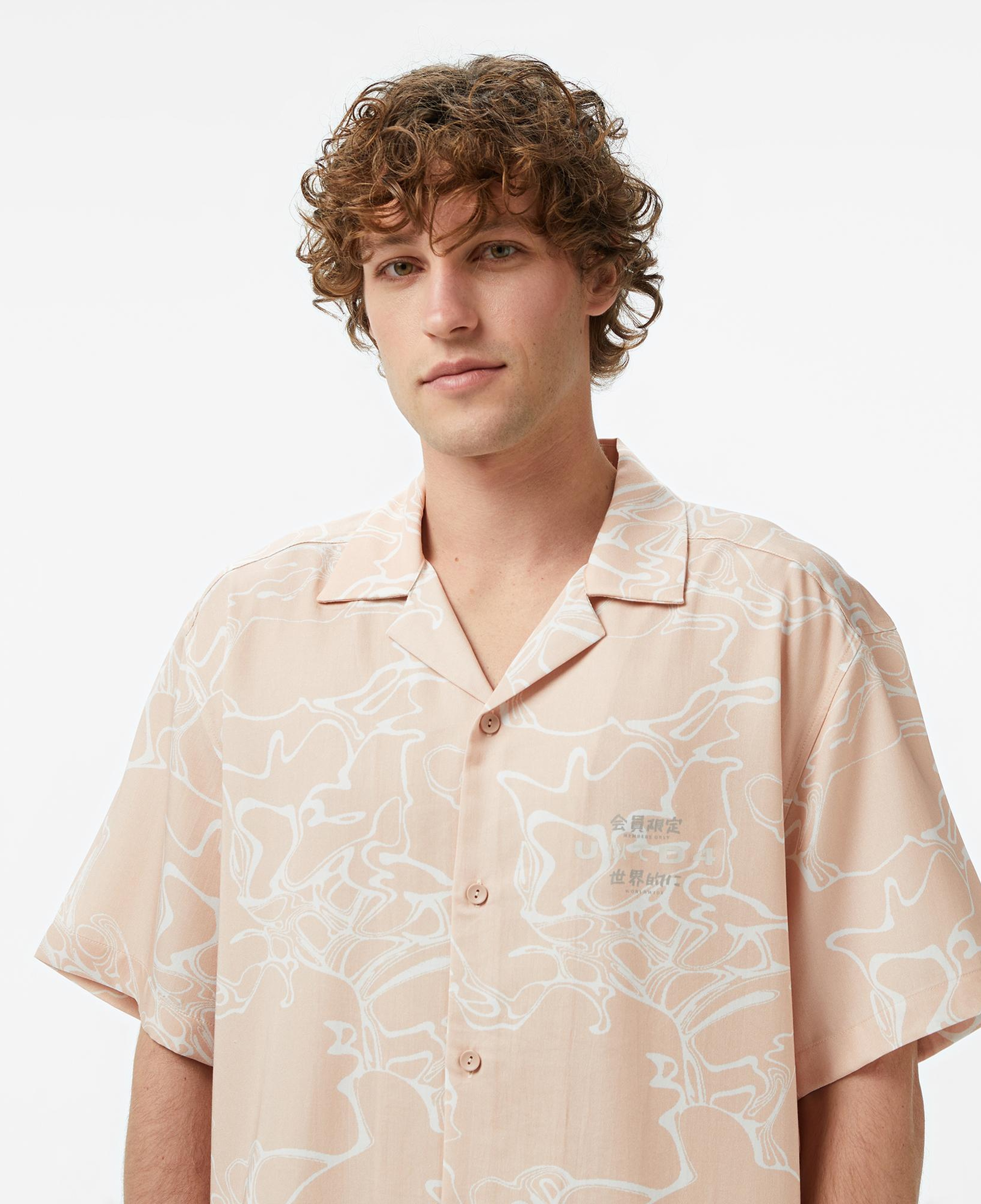 UNITED4 Classic Fit Erkek Pembe Gömlek