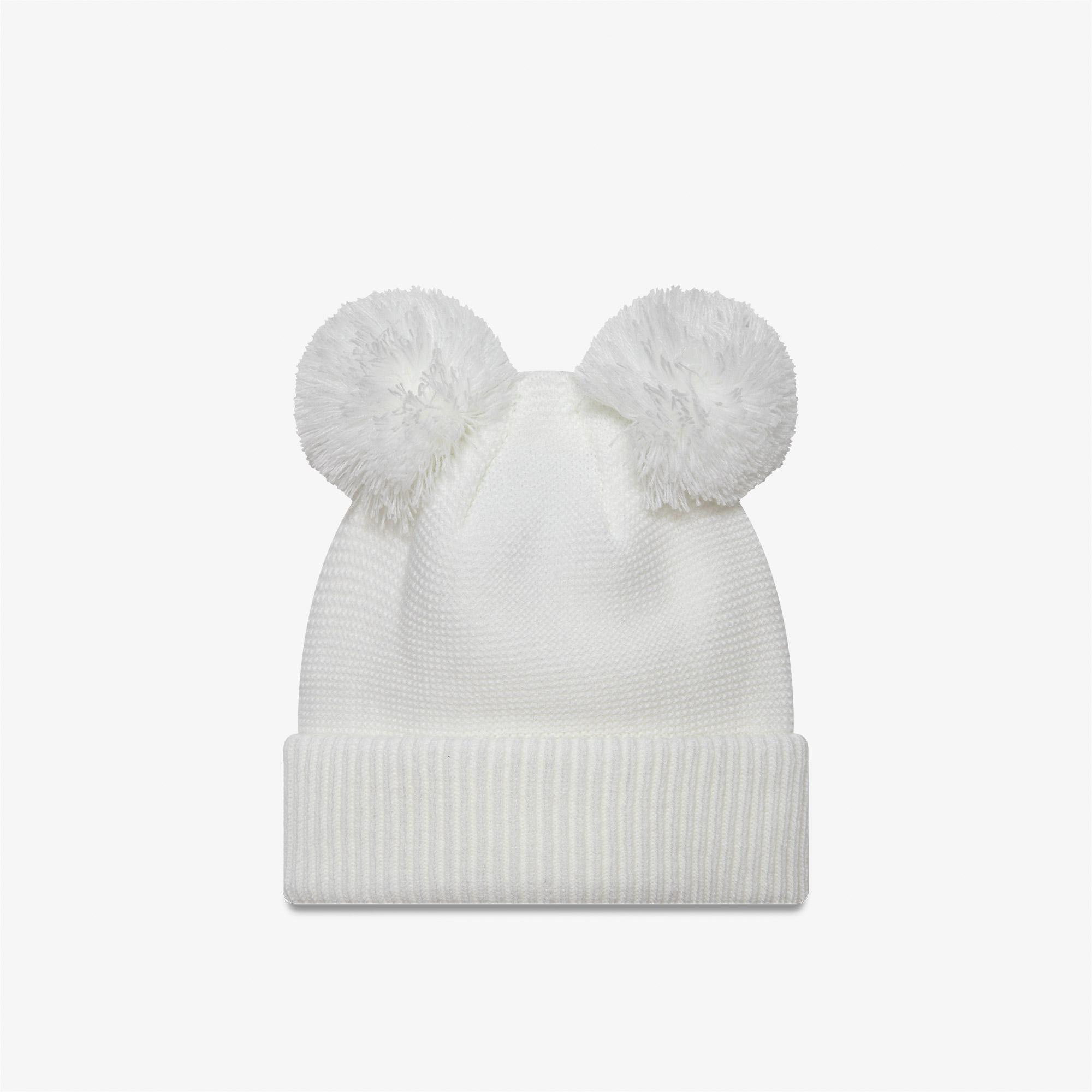 New Era Double Pom Neyyan Whiwhi Kadın Beyaz Bere