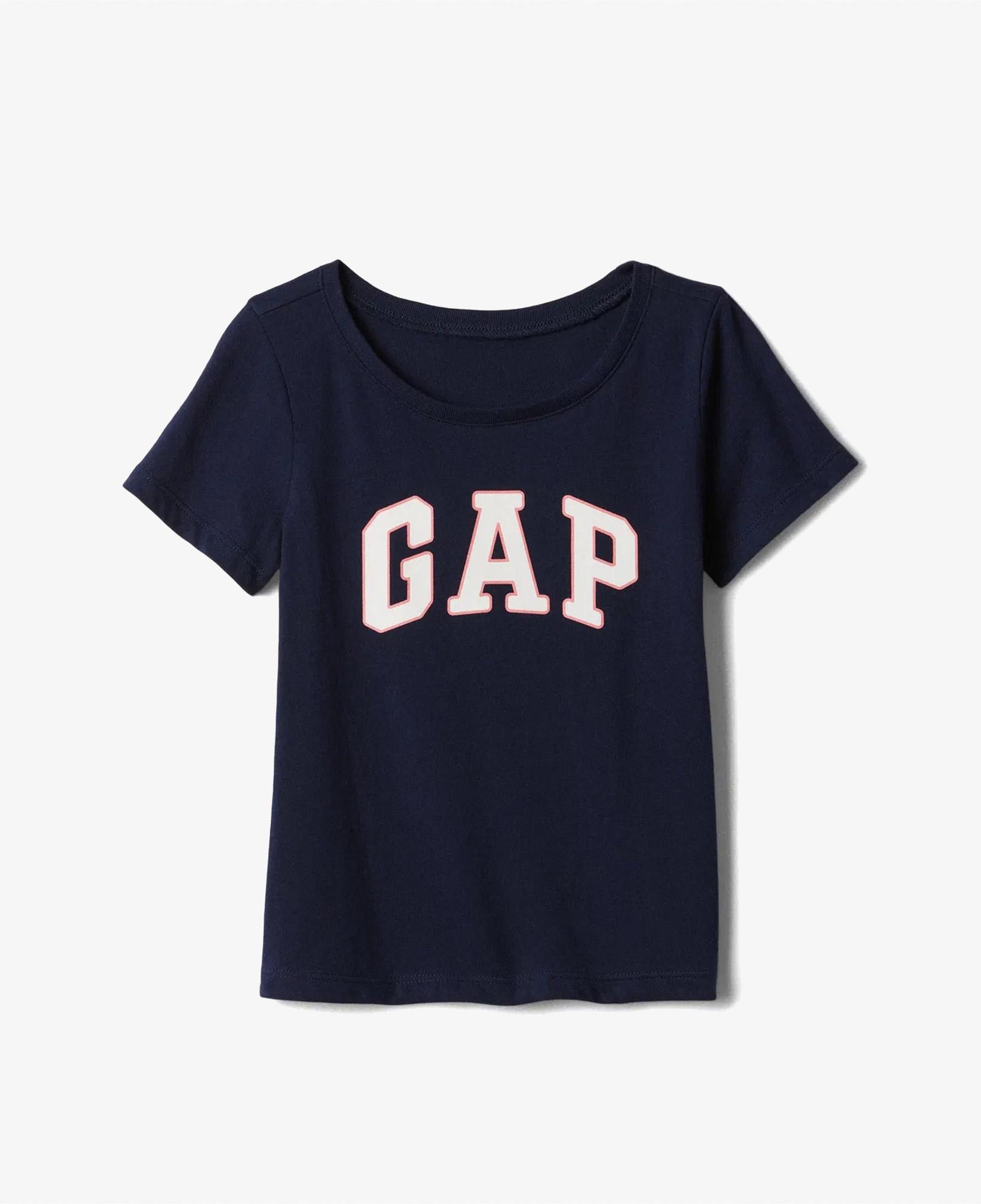 Gap V-Hs Ss Logo Çocuk Lacivert T-Shirt