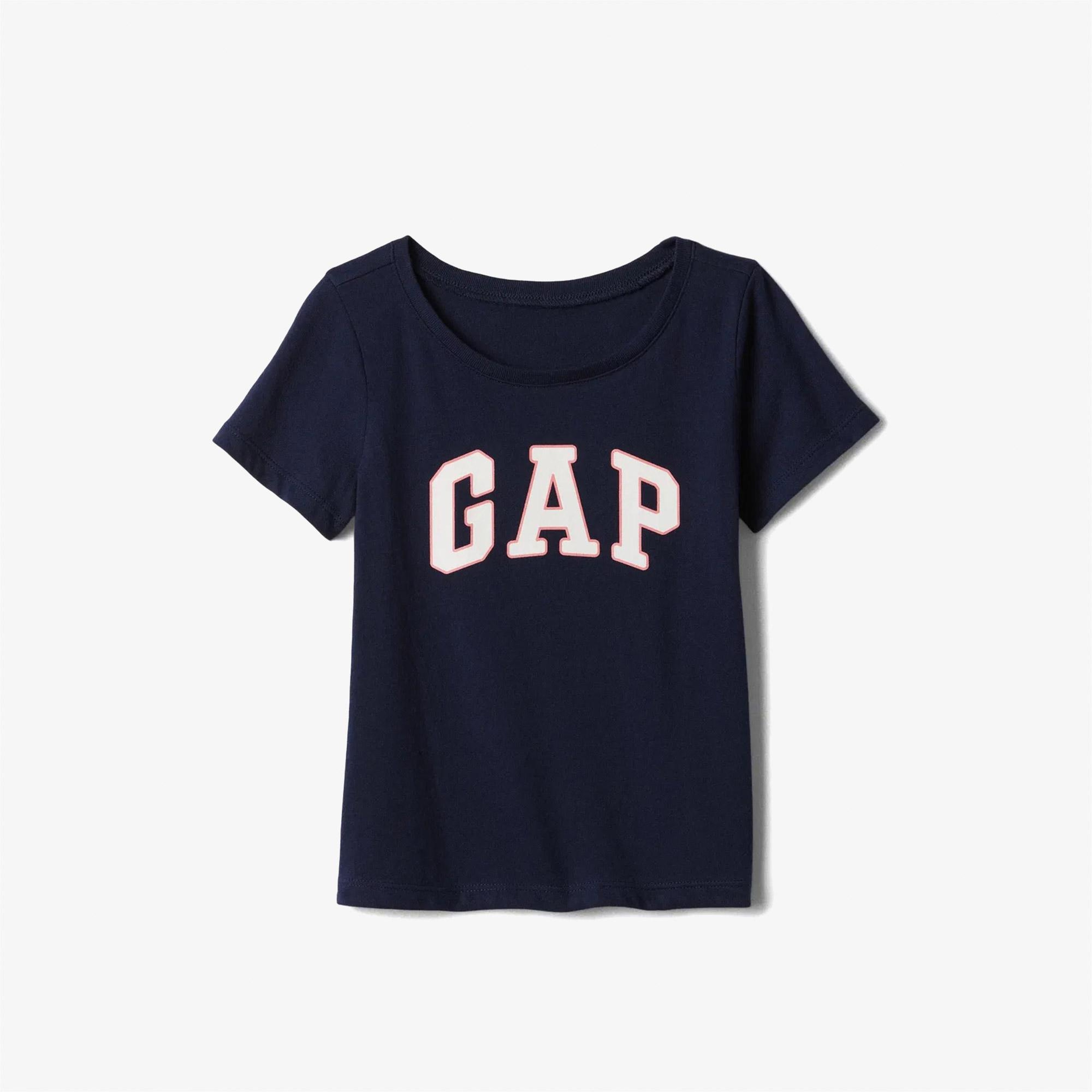 Gap V-Hs Ss Logo Çocuk Lacivert T-Shirt