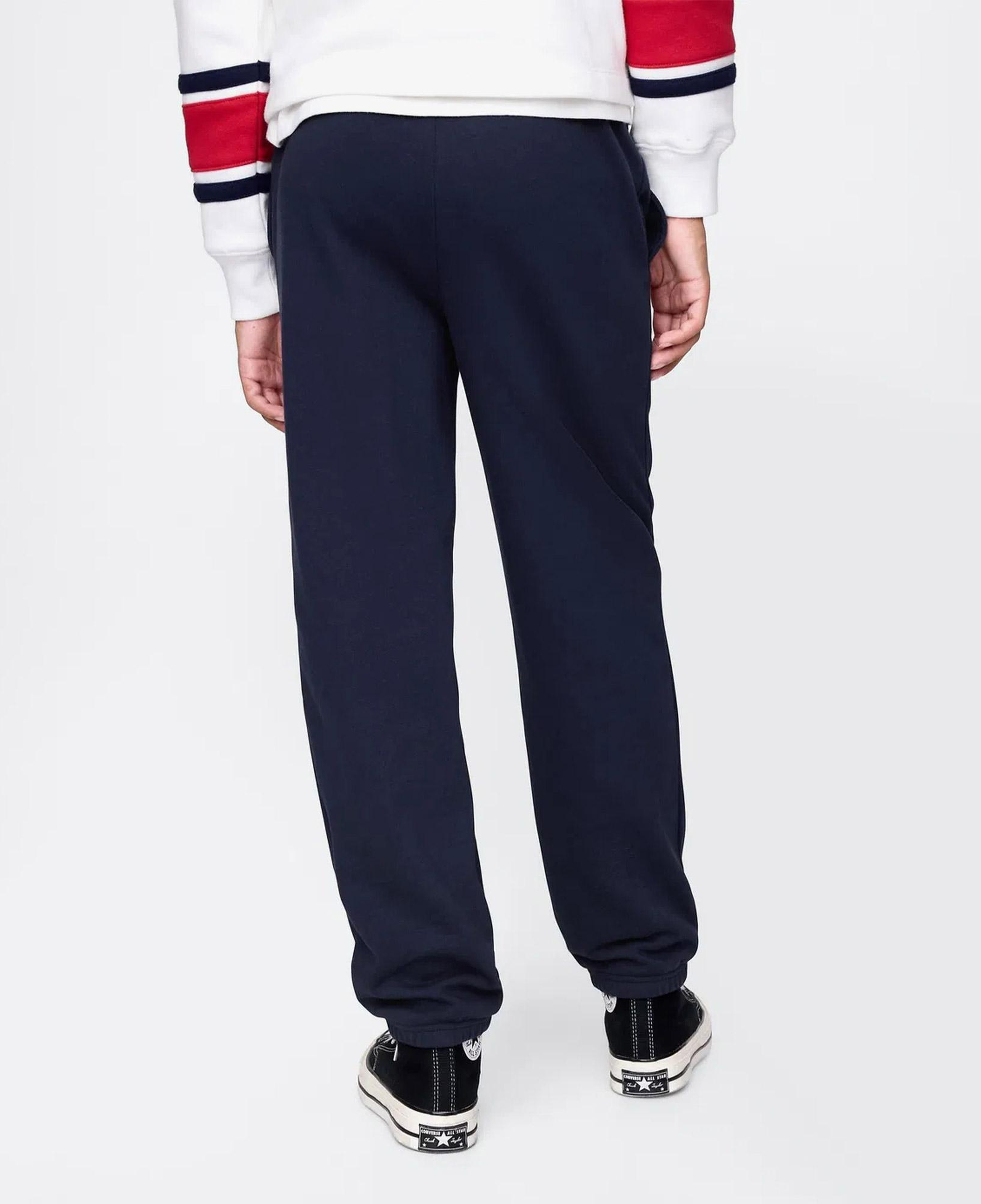 Gap V-Frch Bas Heritage Logo Çocuk Lacivert Eşofman Altı
