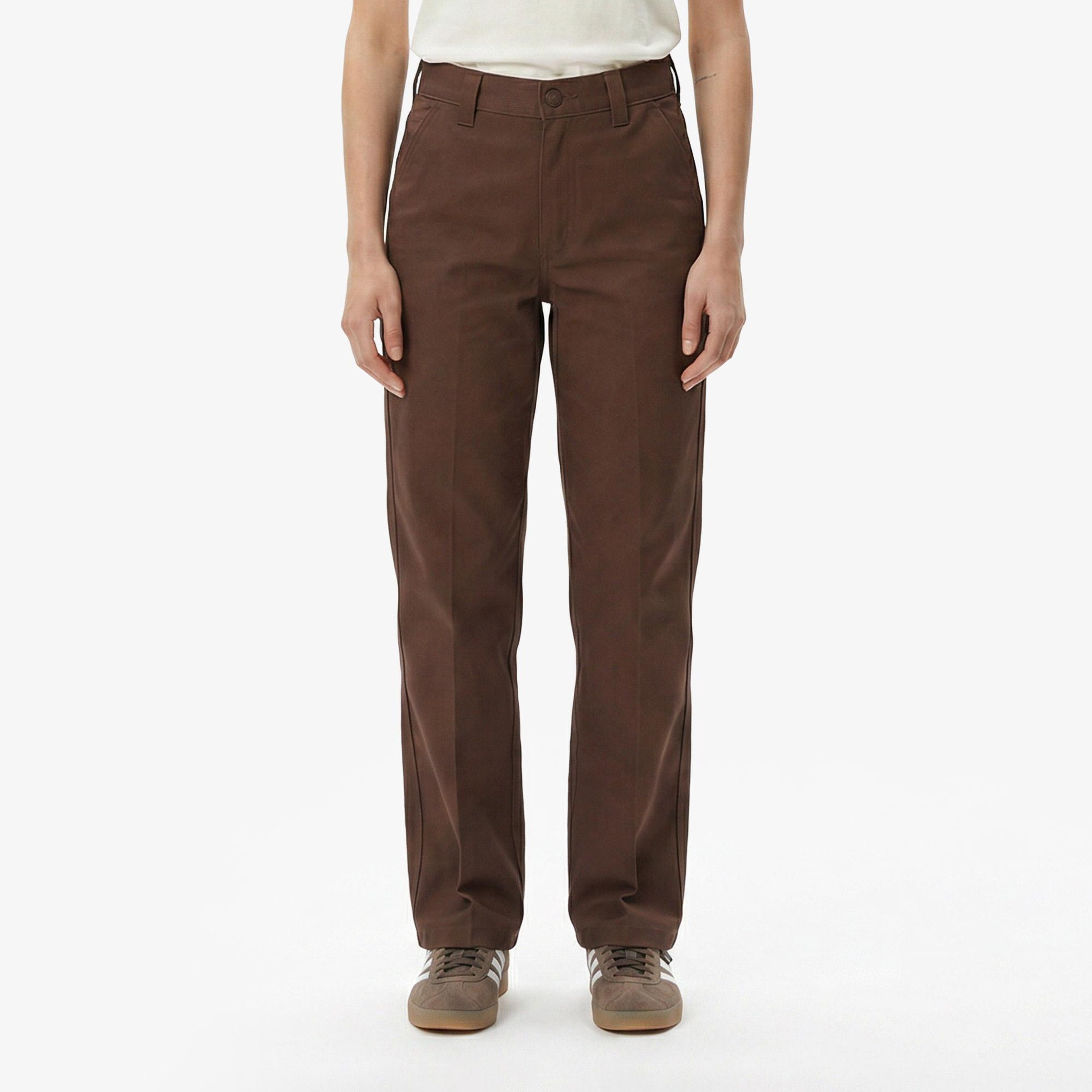 Dickies Union Loose Straight Kadın Kahverengi Pantolon