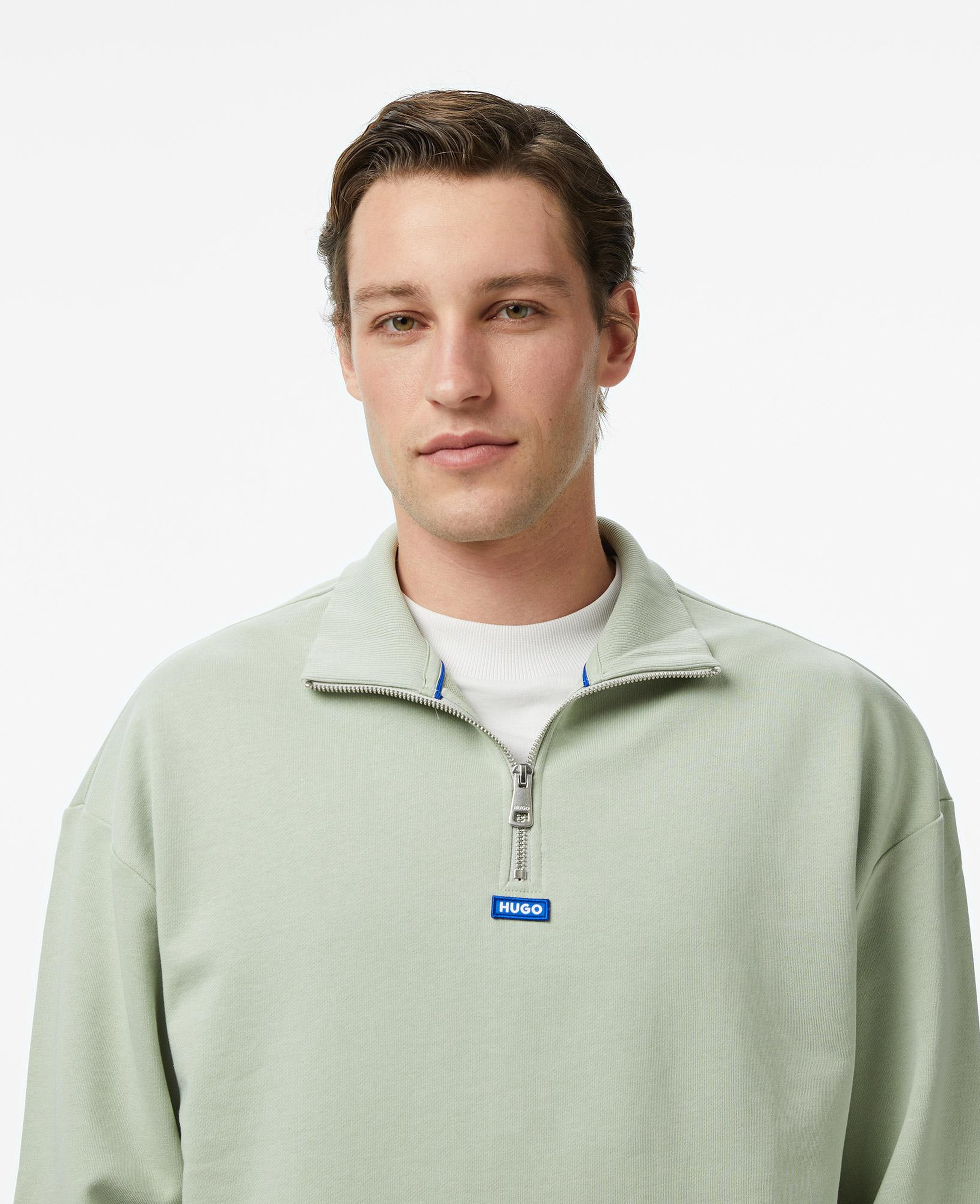 Hugo Neeler Erkek Yeşil Sweatshirt