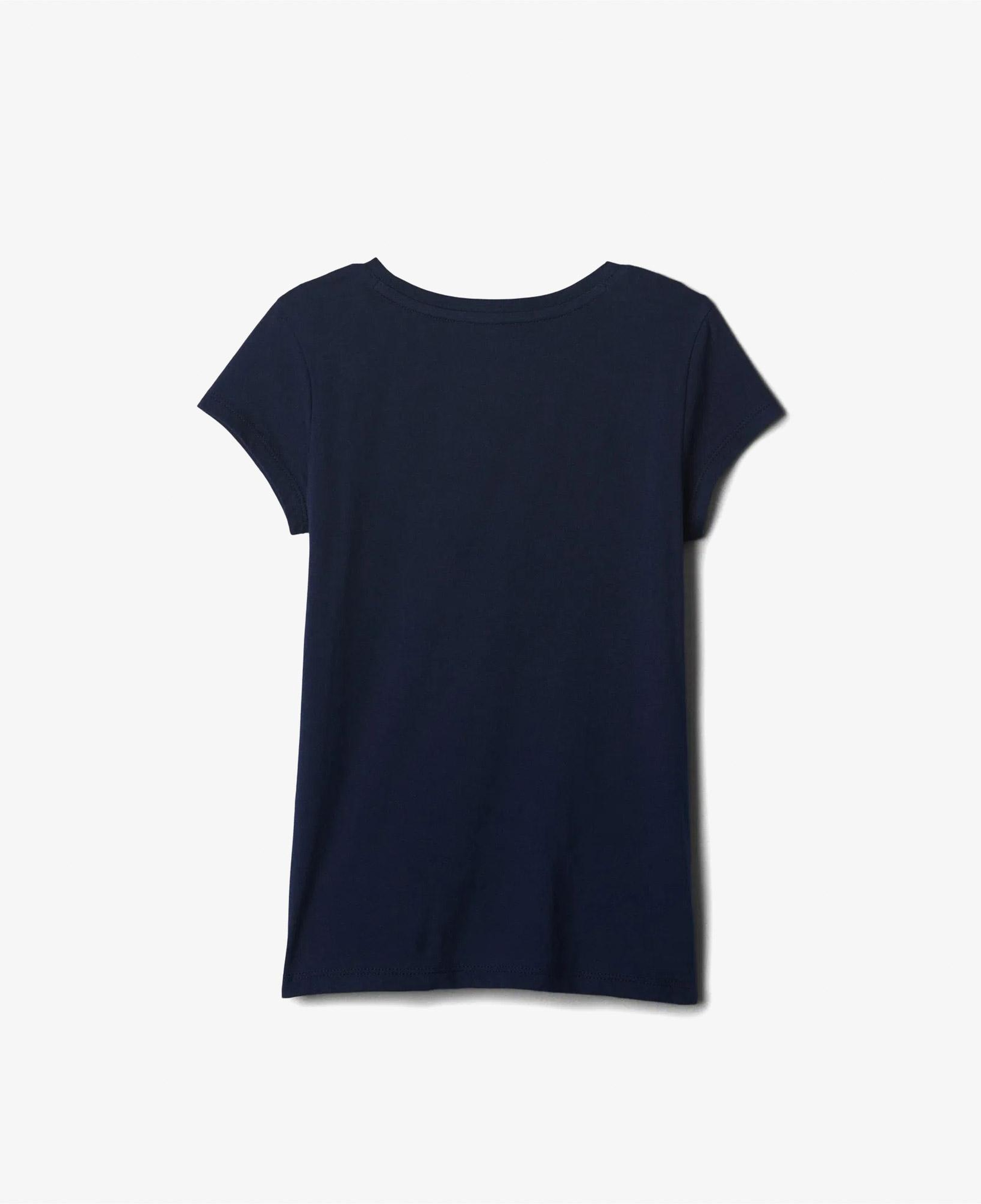 Gap V-Hs Ss Value Logo Çocuk Lacivert T-Shirt
