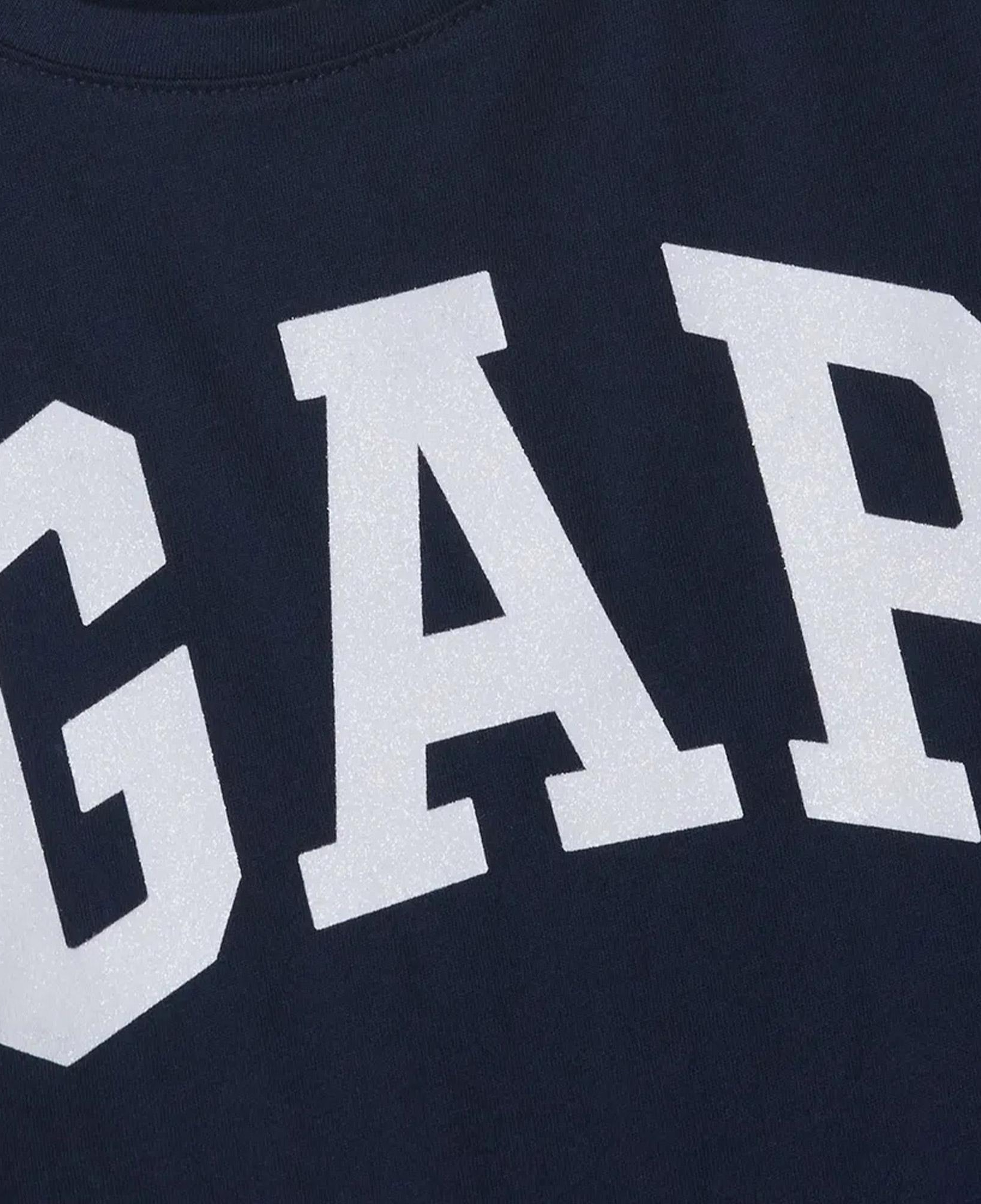 Gap V-Hs Ss Value Logo Çocuk Lacivert T-Shirt