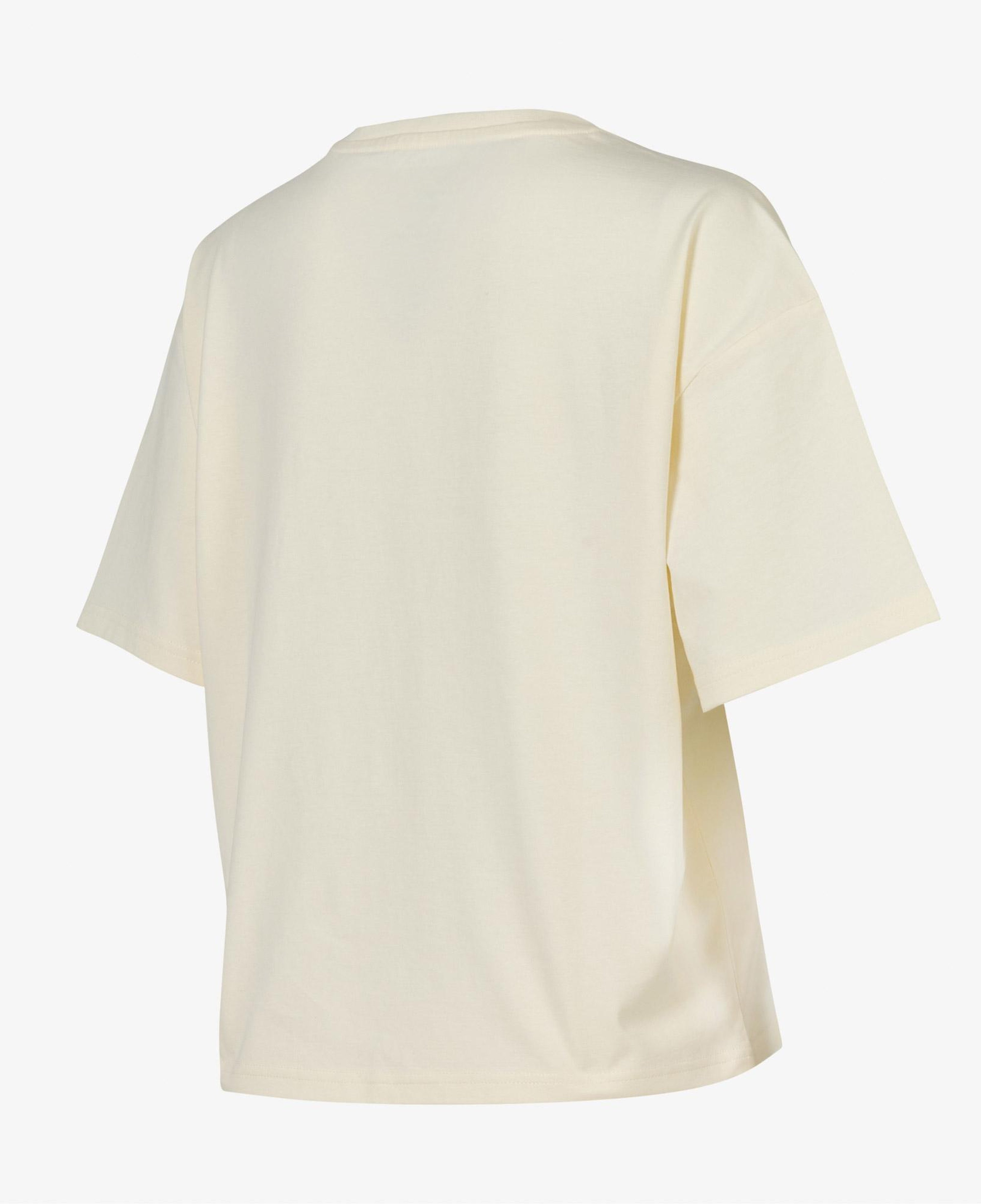 New Balance WNT1605 Lifestyle Kadın Bej T-Shirt
