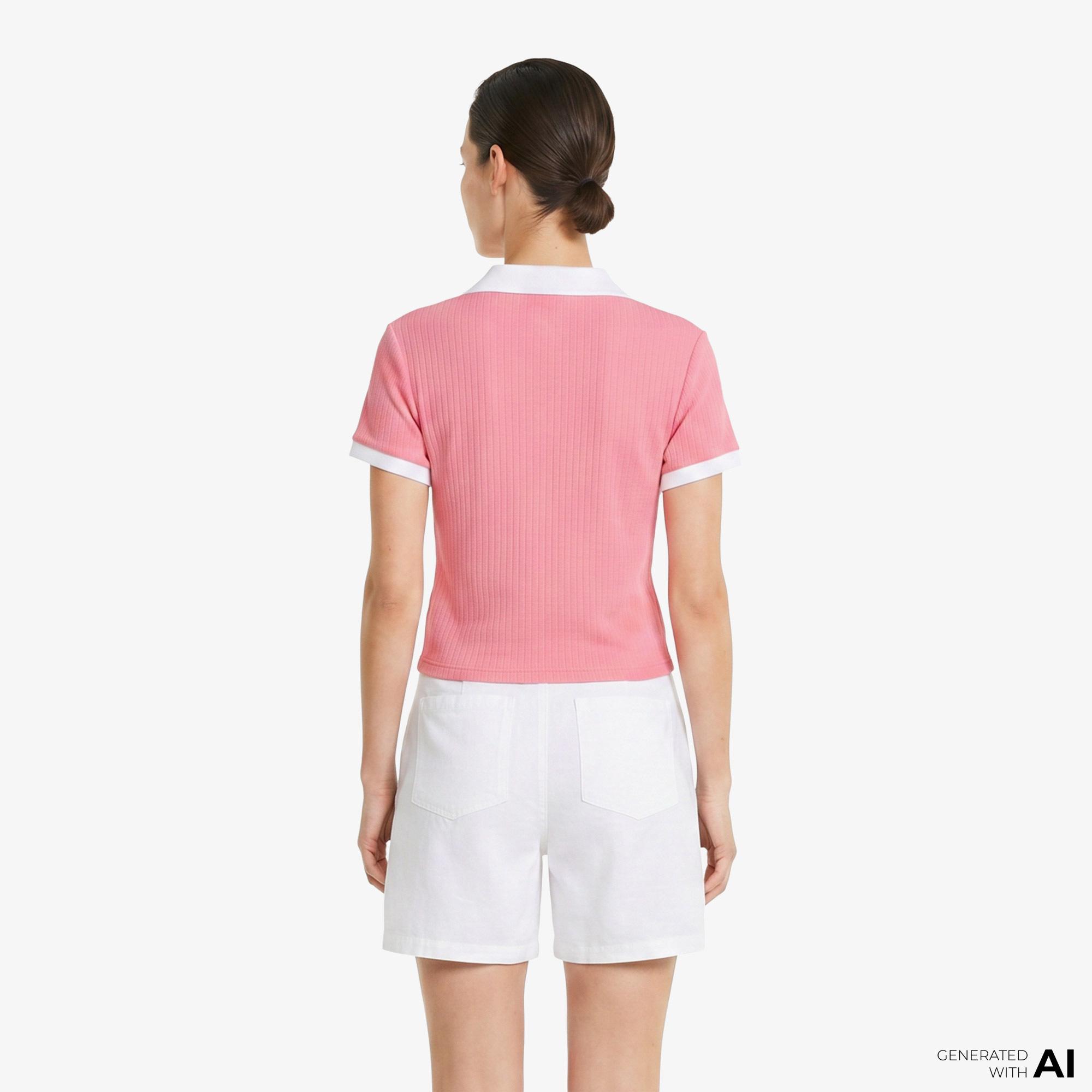 Puma Wardrobe Ess Kadın Pembe Polo