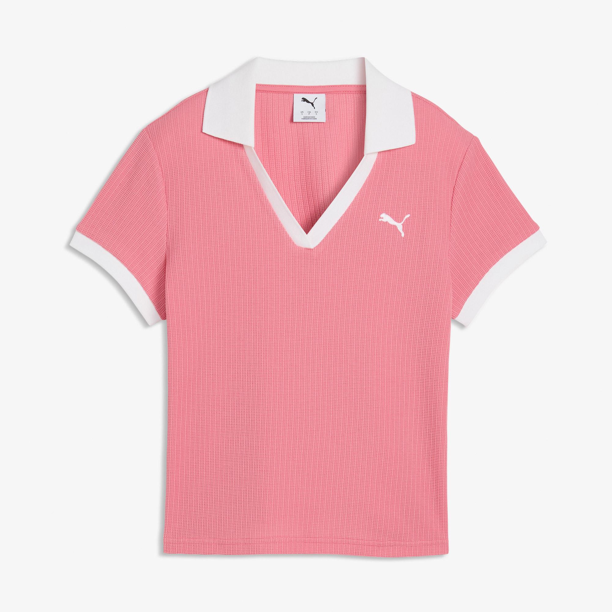 Puma Wardrobe Ess Kadın Pembe Polo