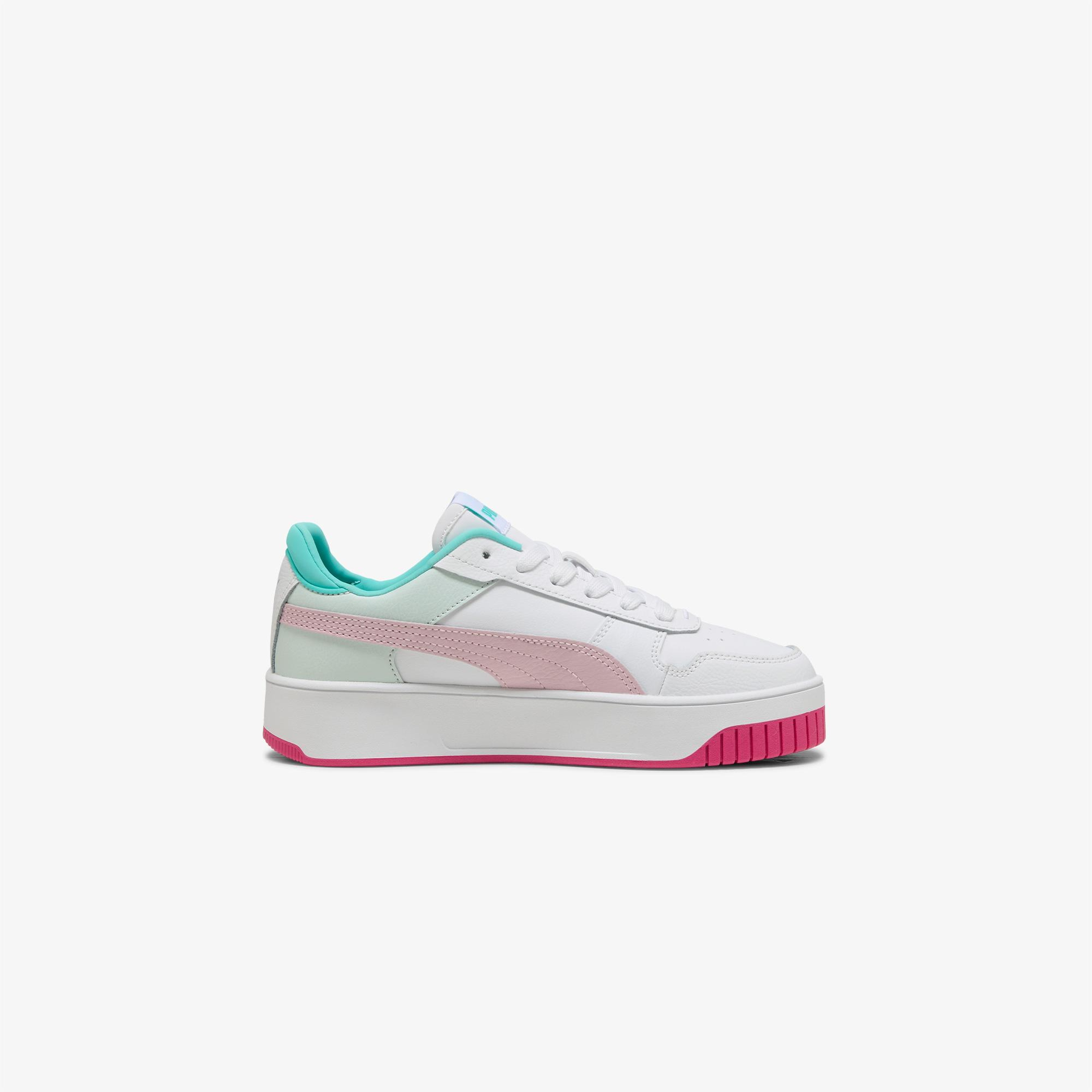 Puma Carina Street Jr Çocuk Beyaz Spor Ayakkabı