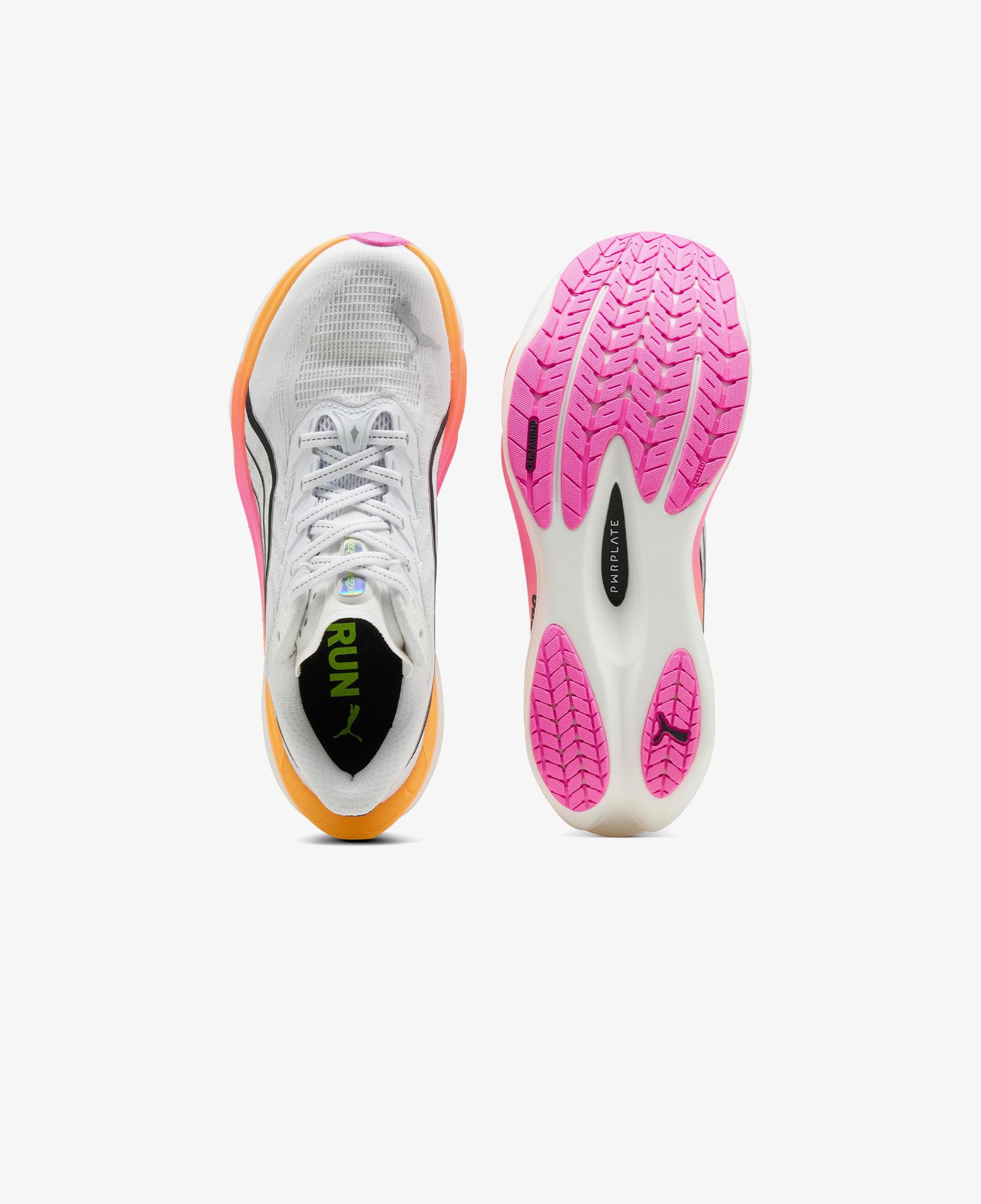 Puma Deviate Nitro 4 Kadın Beyaz Koşu Ayakkabısı